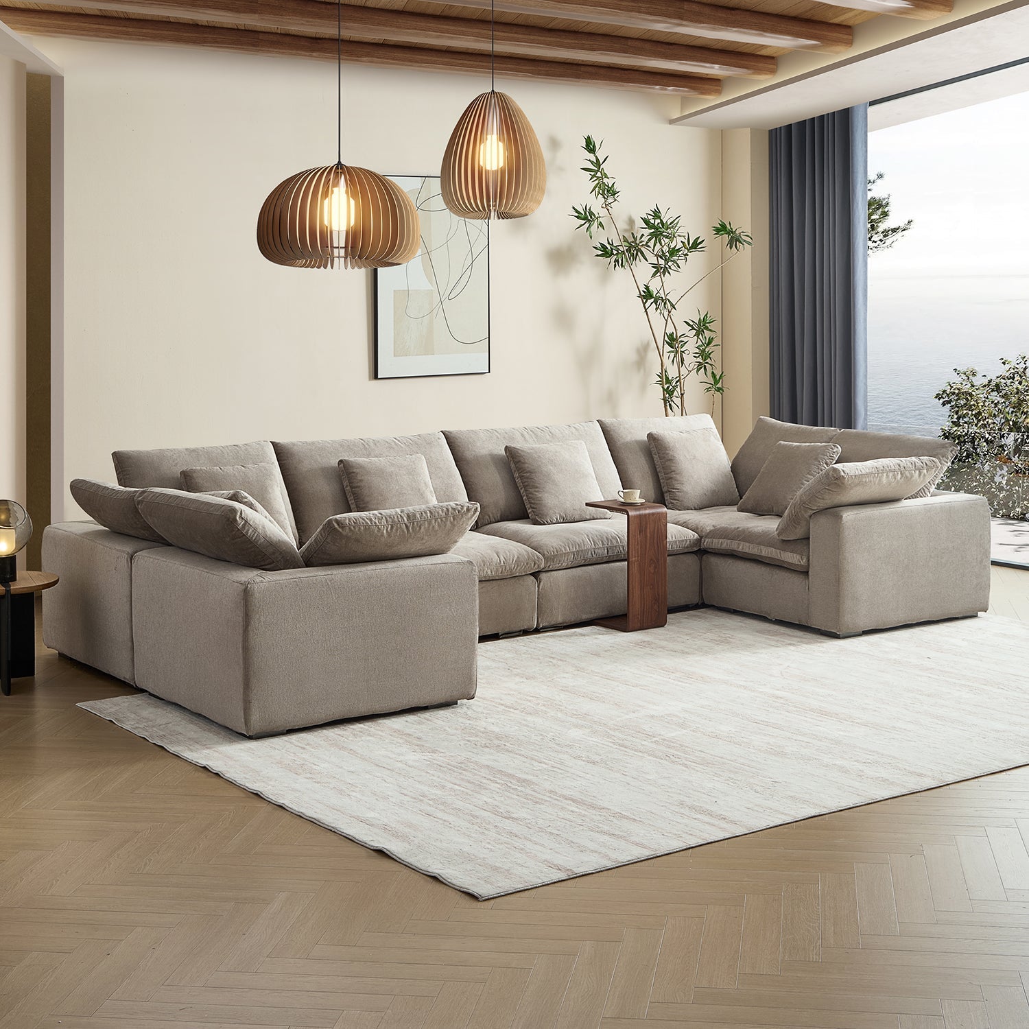 Tivoli Cloud U Closed Sectional