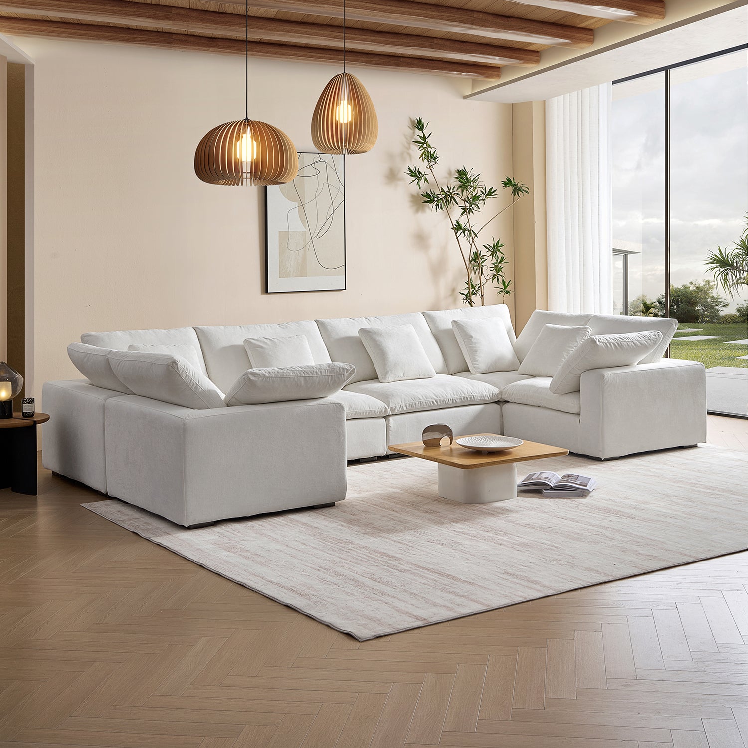 Tivoli Cloud U Closed Sectional