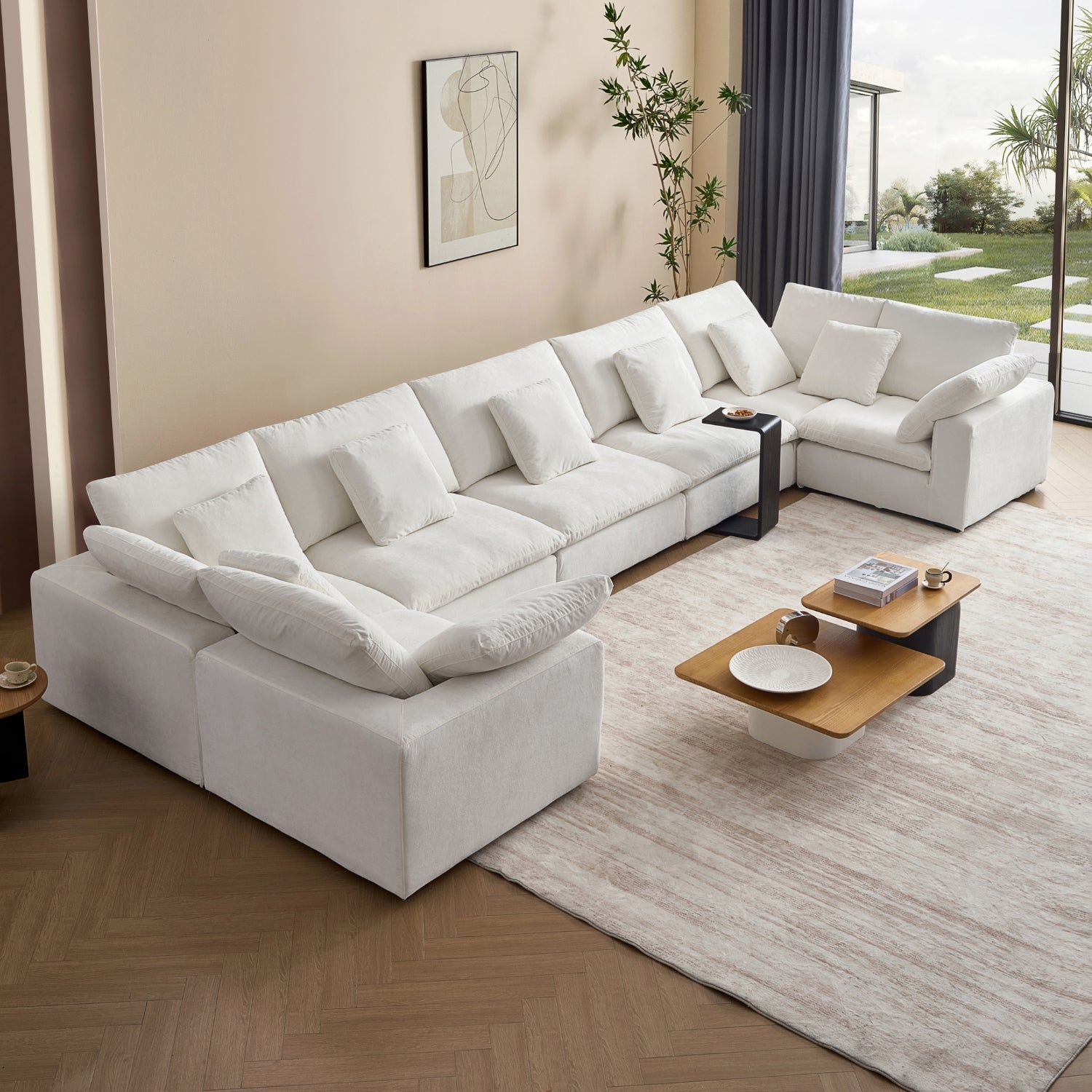 Tivoli Cloud U Closed Sectional