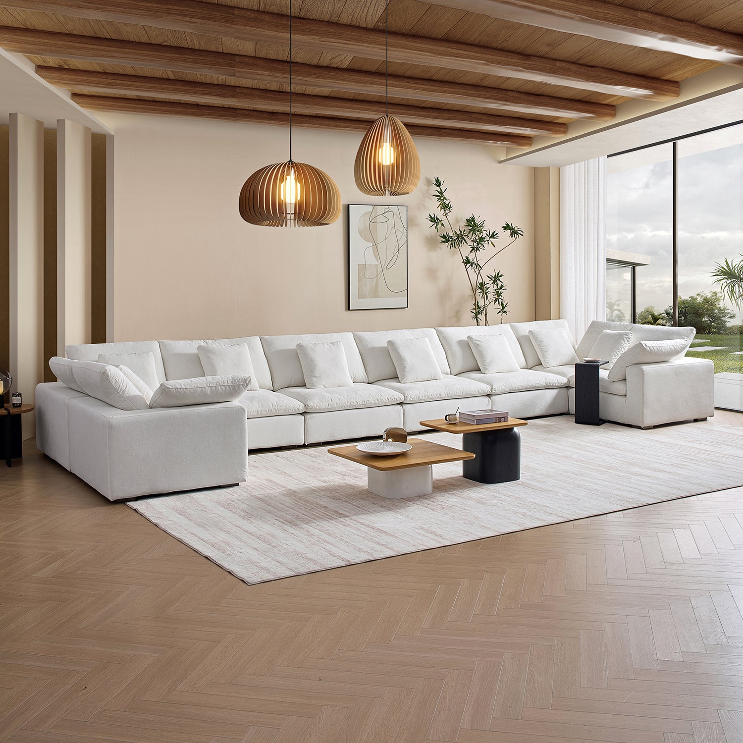 Tivoli Cloud U Closed Sectional