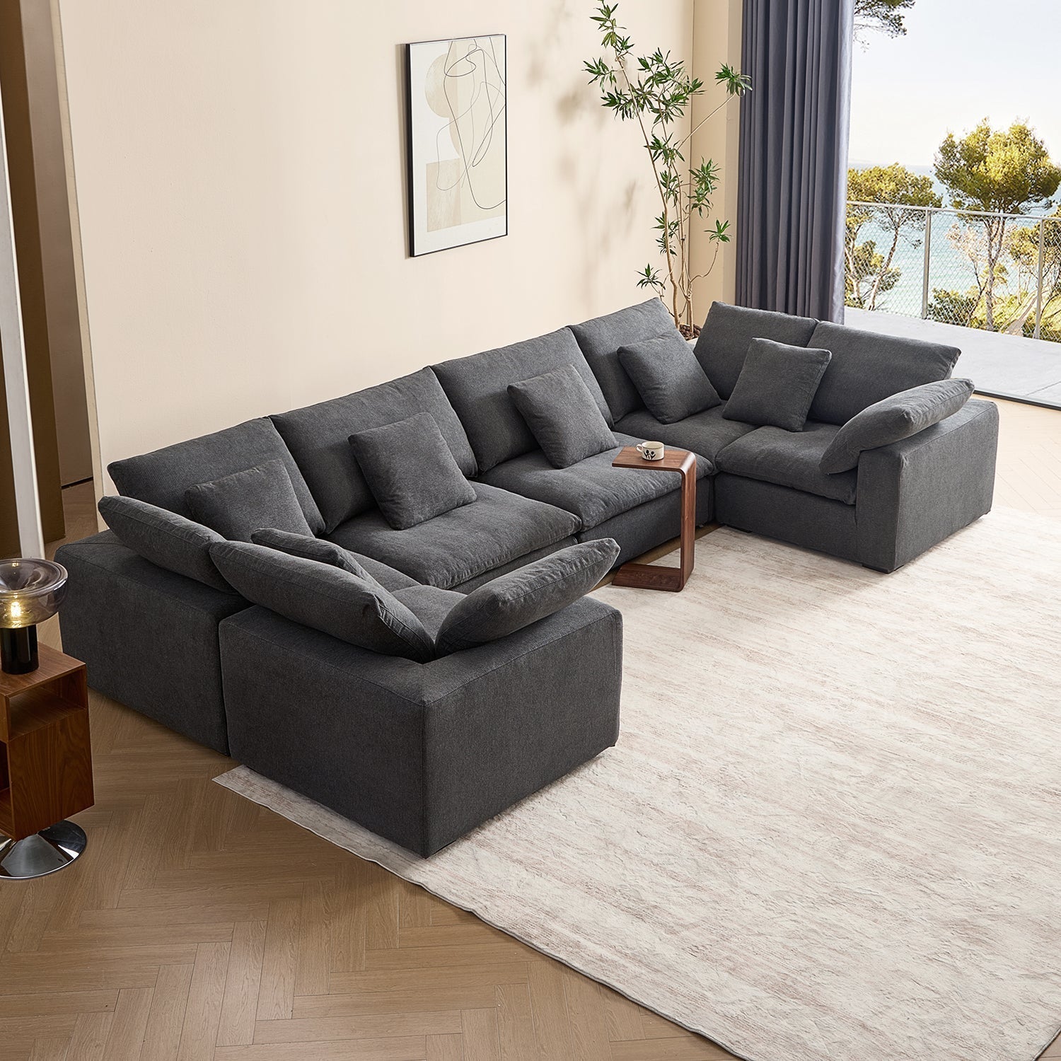 Tivoli Cloud U Closed Sectional
