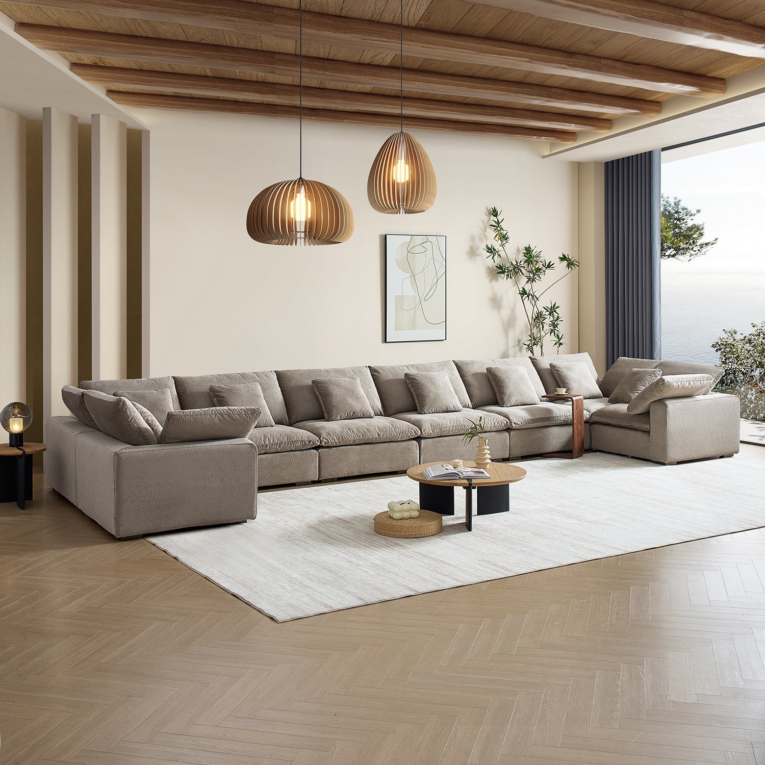 Tivoli Cloud U Closed Sectional