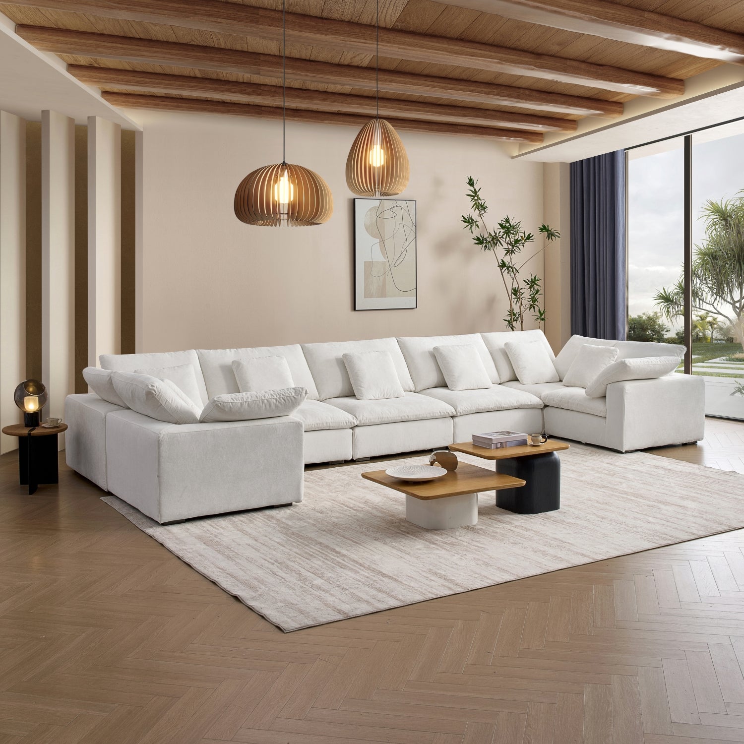 Tivoli Cloud U Closed Sectional