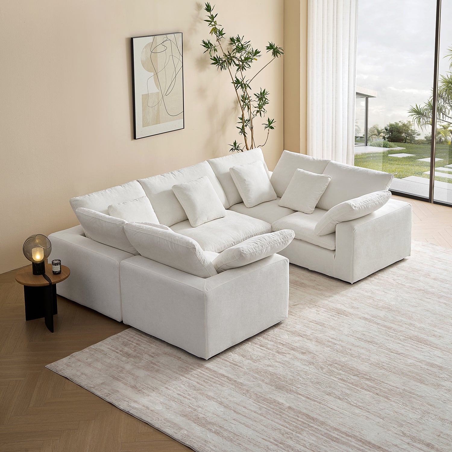 Tivoli Cloud U Closed Sectional