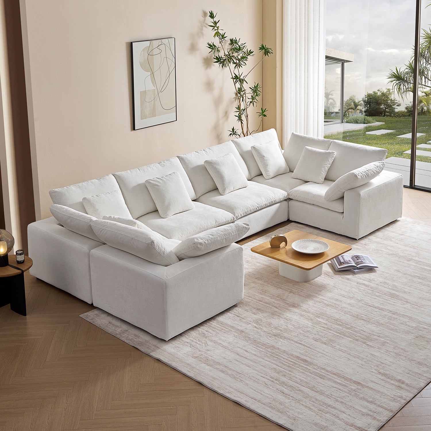 Tivoli Cloud U Closed Sectional