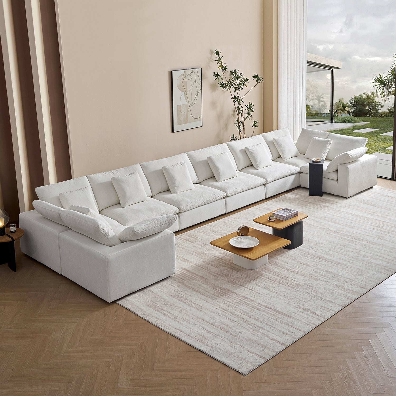 Tivoli Cloud U Closed Sectional