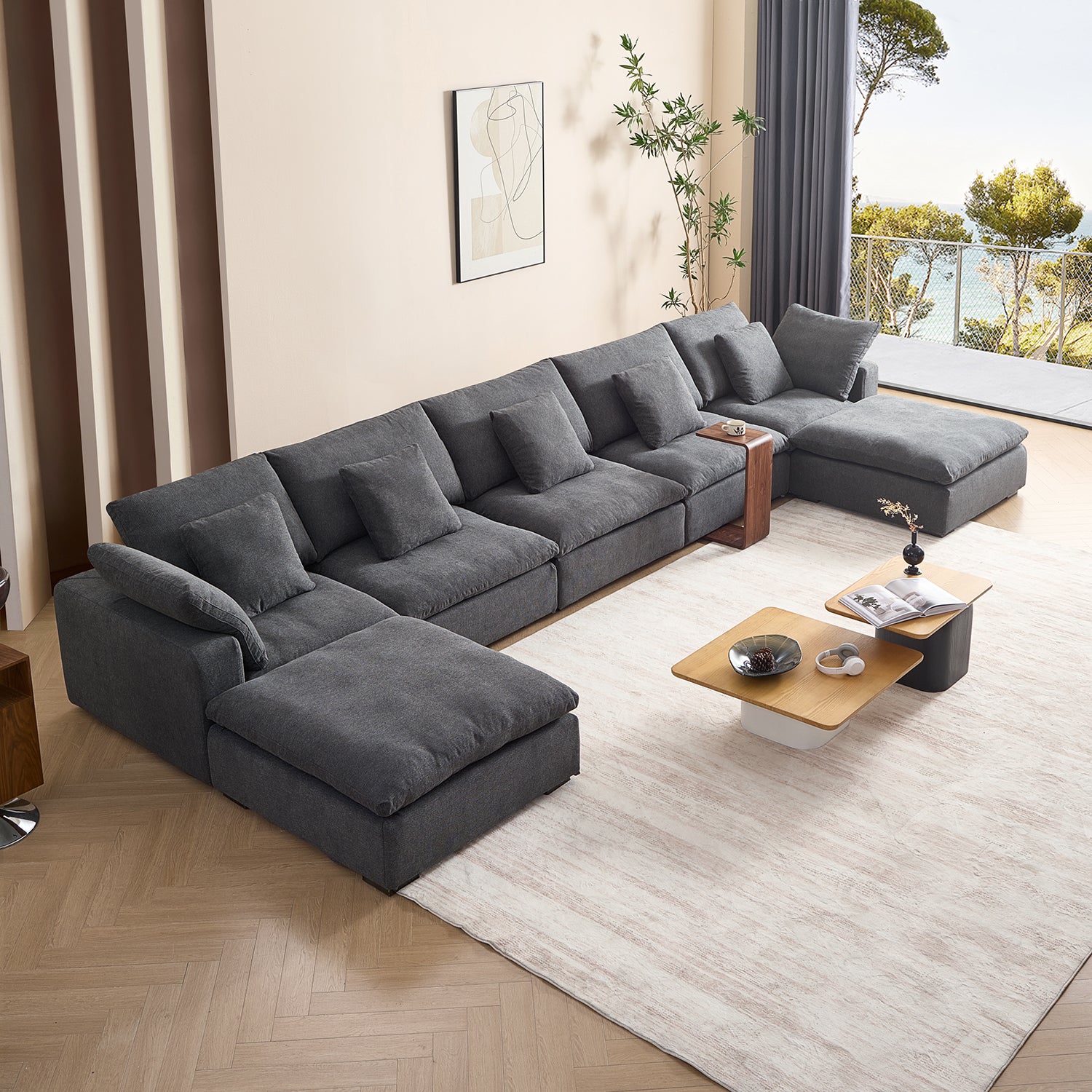 Tivoli Cloud U Sectional