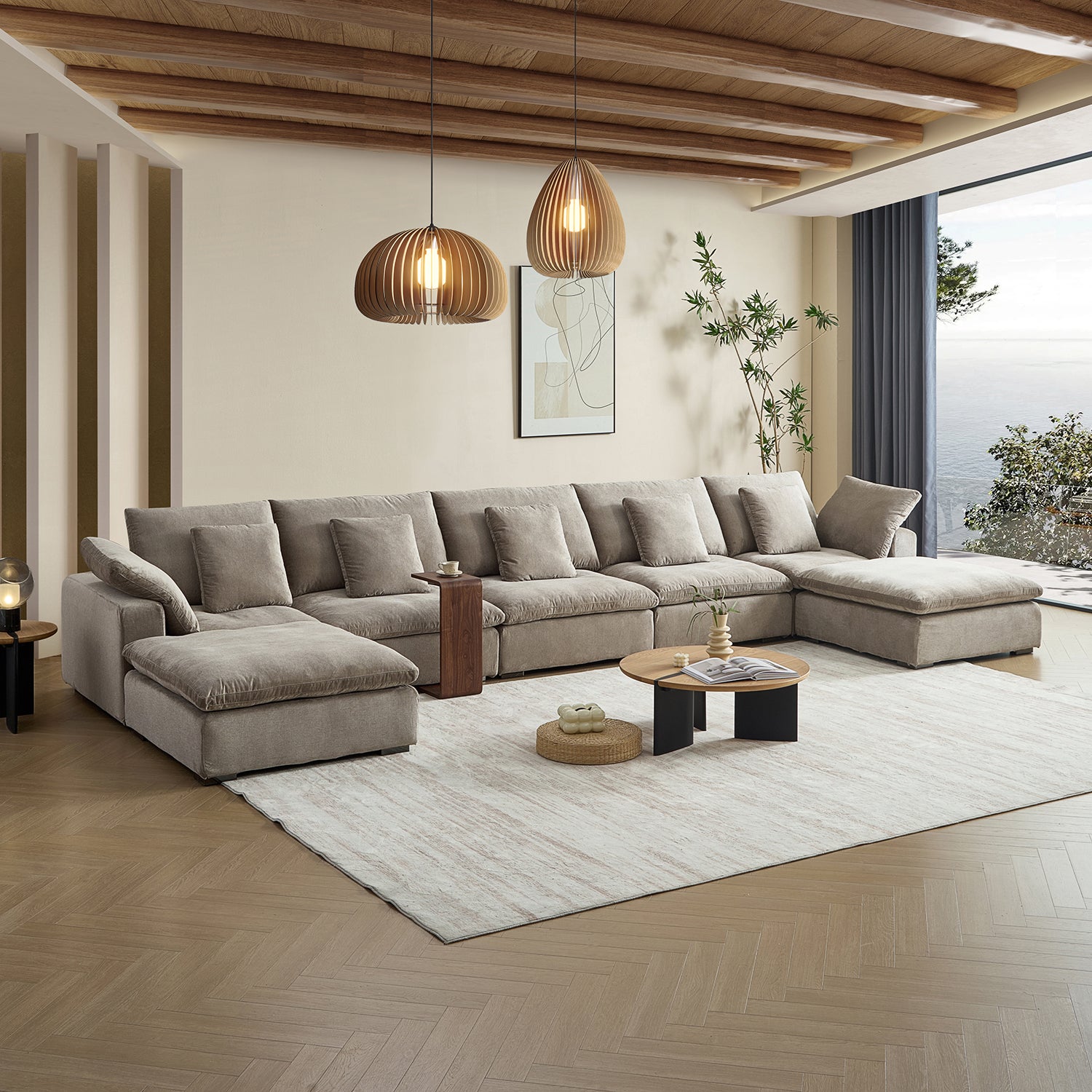 Tivoli Cloud U Sectional