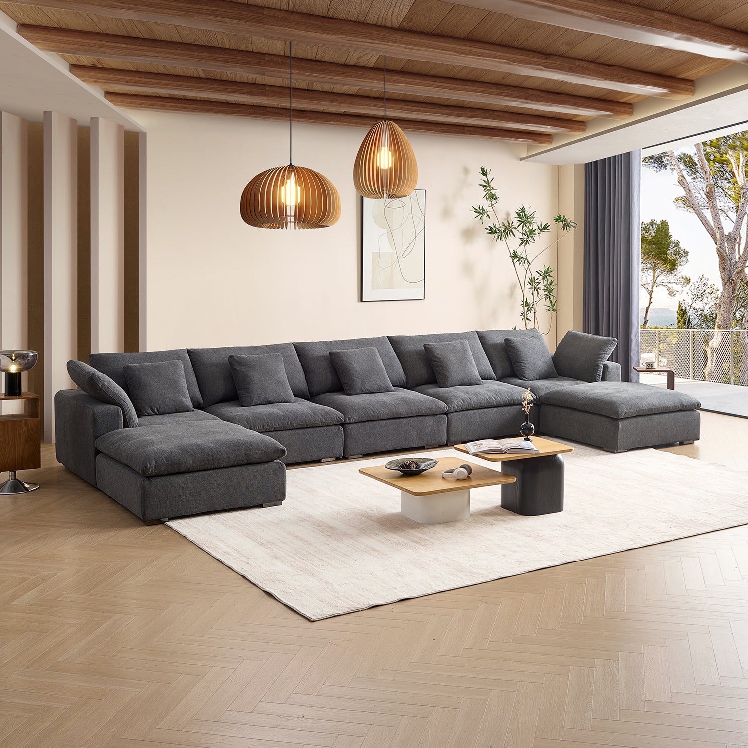 Tivoli Cloud U Sectional