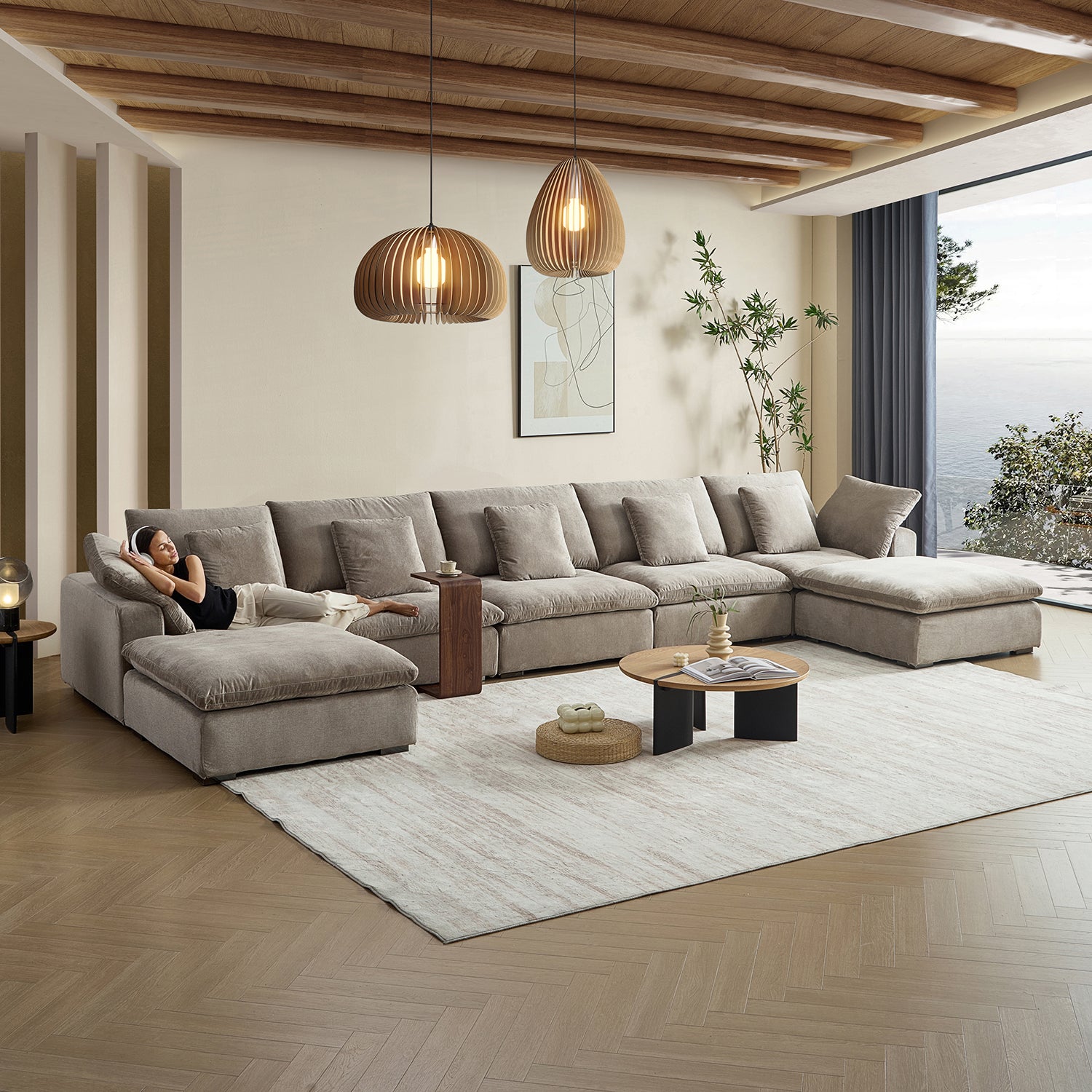 Tivoli Cloud U Sectional