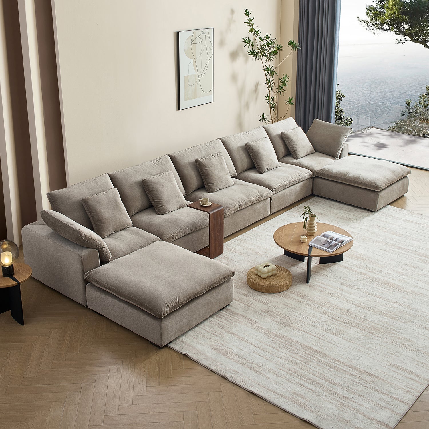 Tivoli Cloud U Sectional