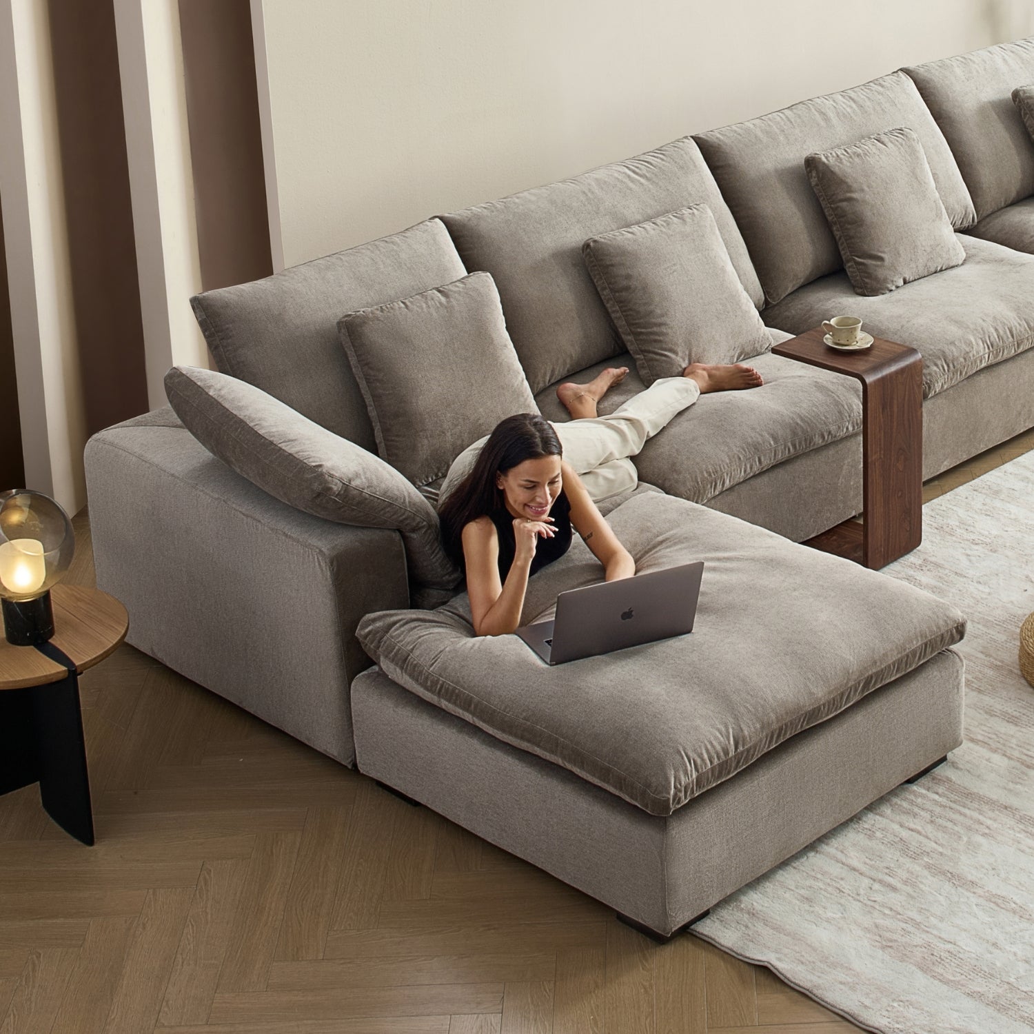 Tivoli Cloud U Sectional