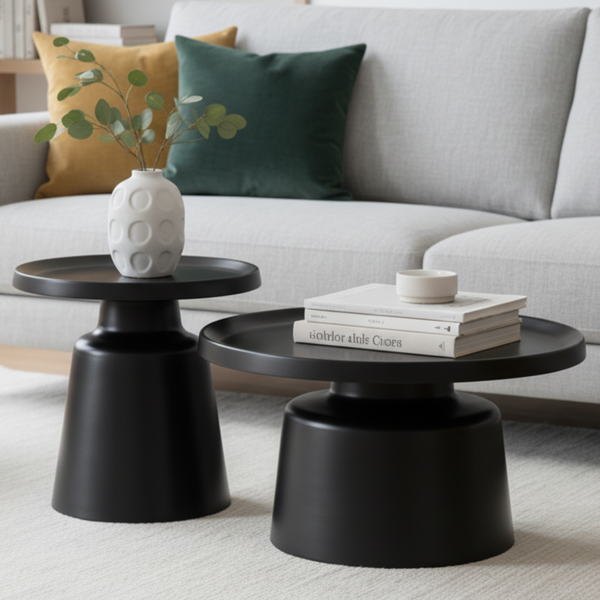 Martini Coffee Table set- Set of 2 - MC- Mario Capasa