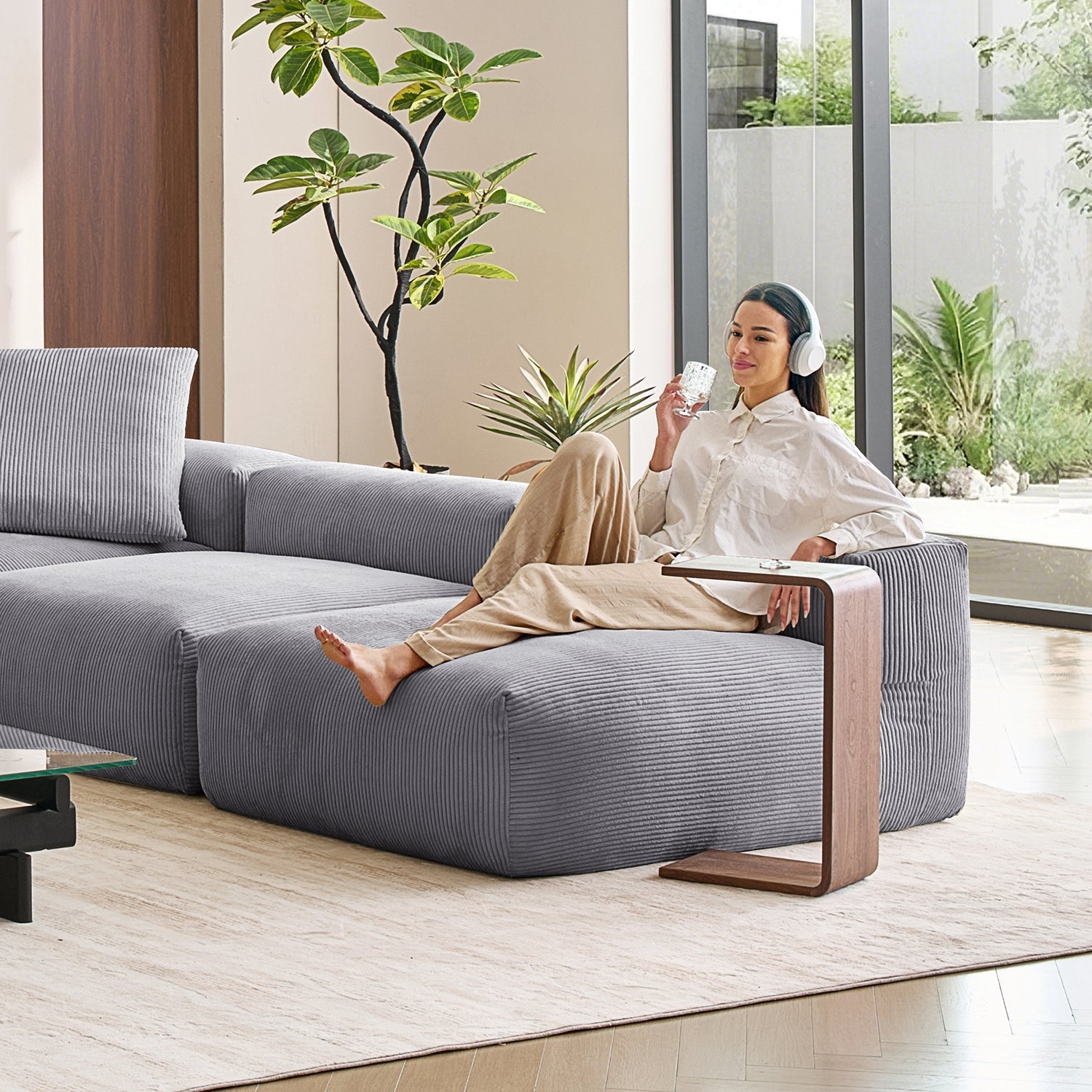 Mellow Open L Sectional - Mario Capasa