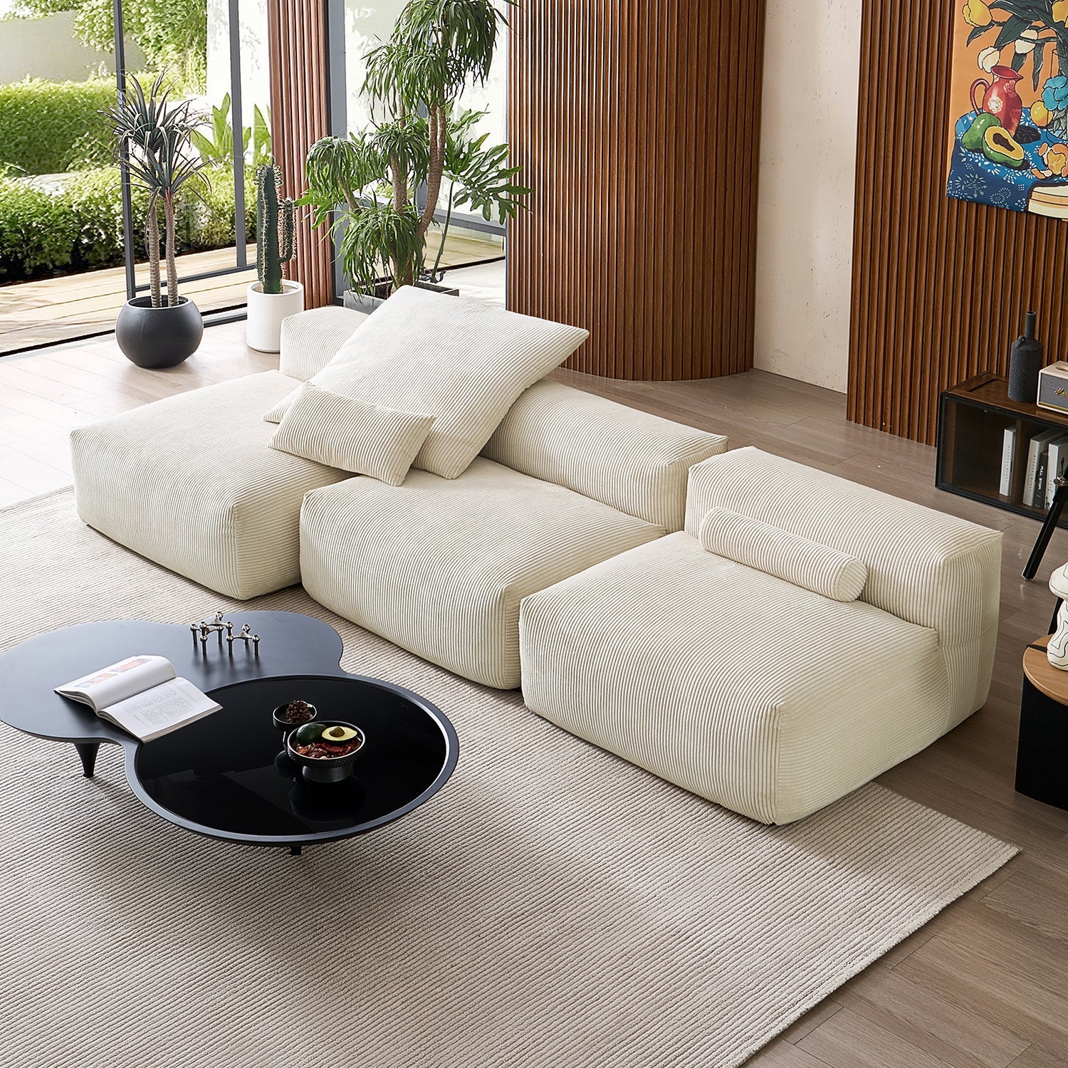 Mellow Open Sectional - Mario Capasa