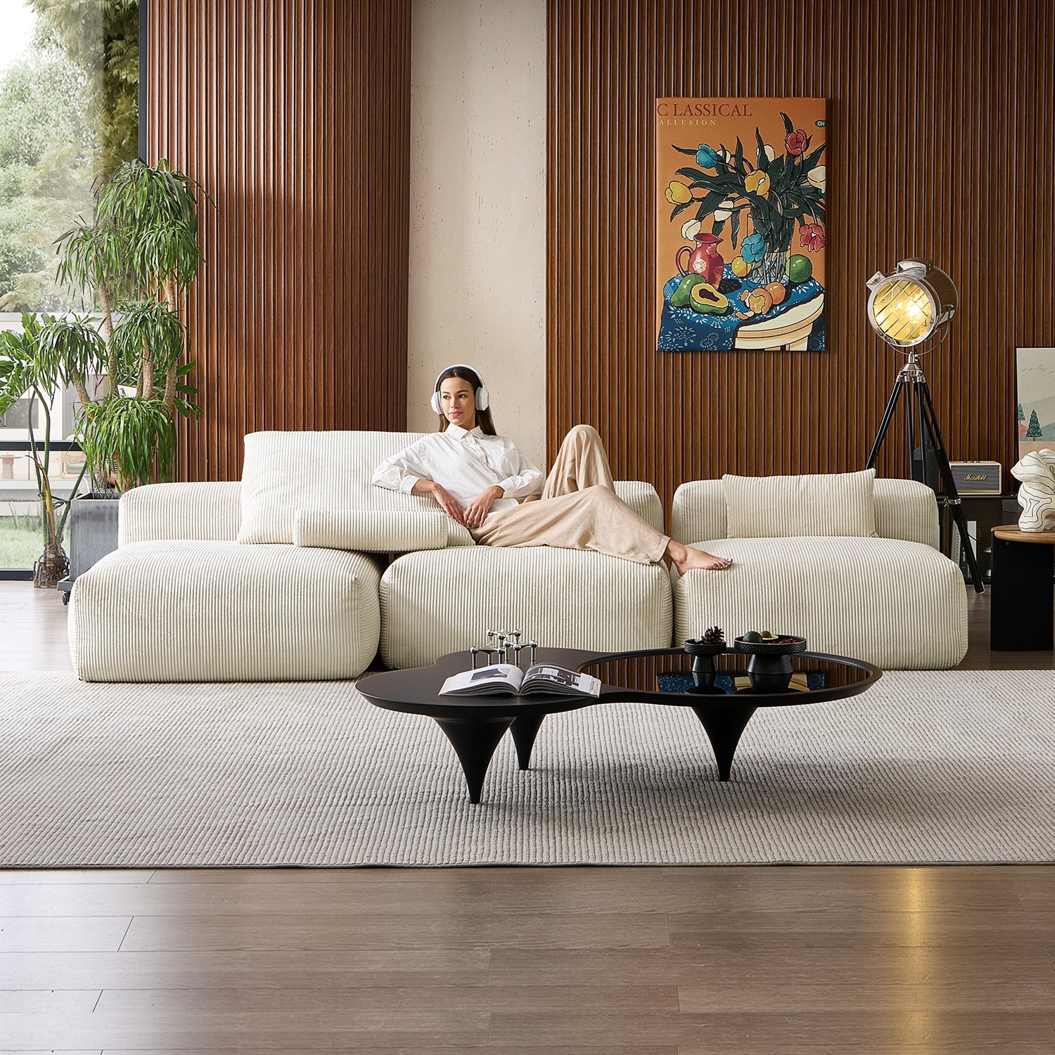 Mellow Open Sectional - Mario Capasa
