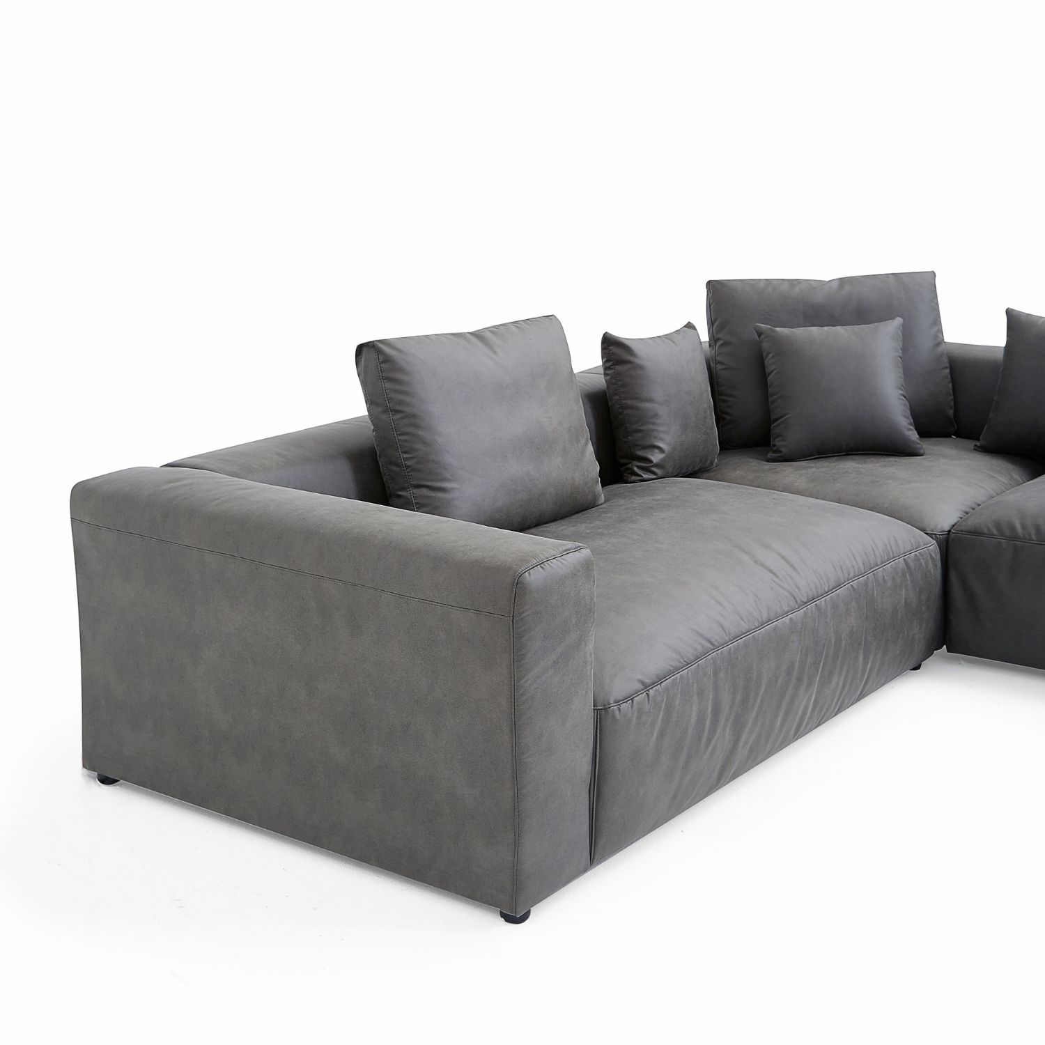 The 5th Closed L Sectional, sectional, Foundry | Valyou Furniture 