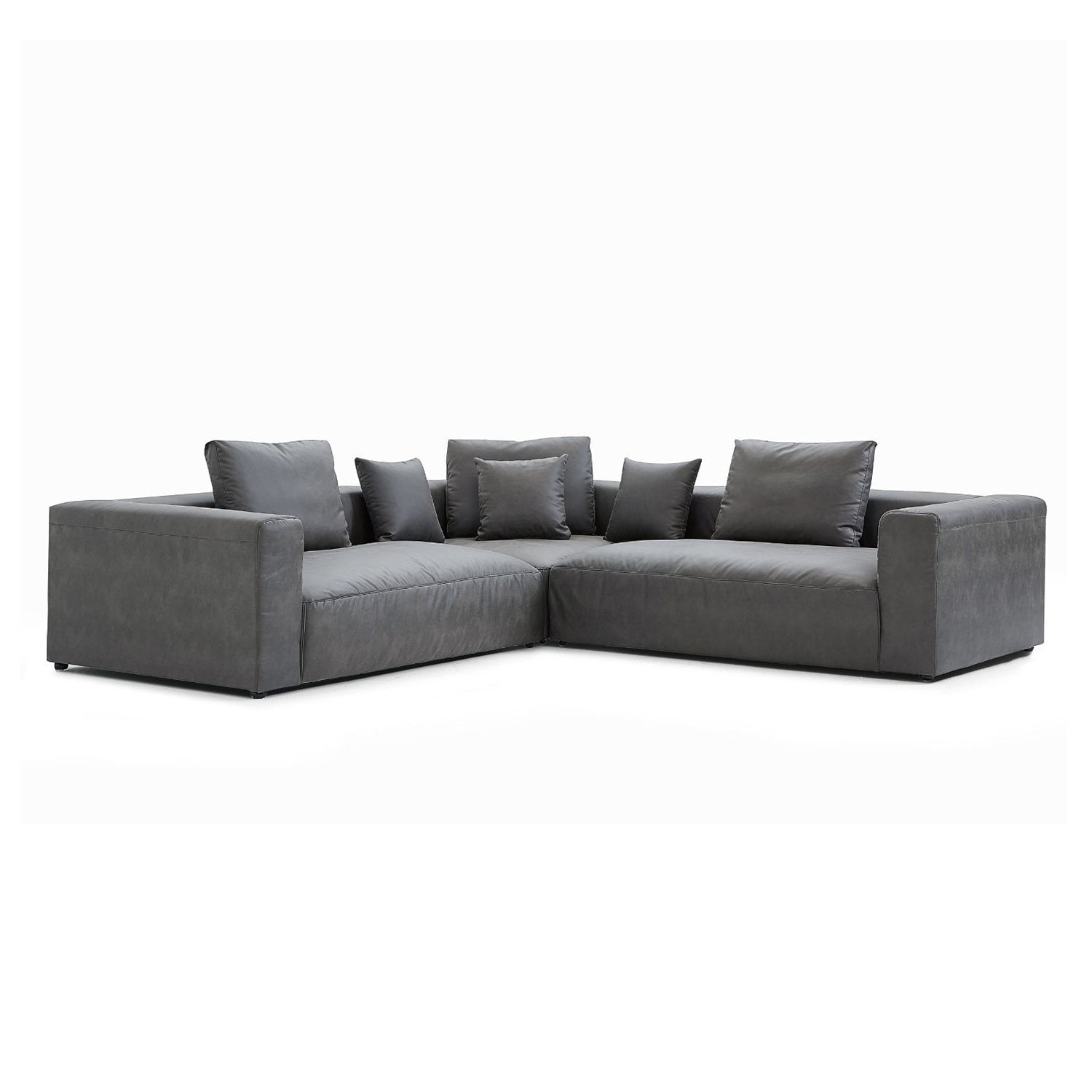 The 5th Closed L Sectional, sectional, Foundry | Valyou Furniture 