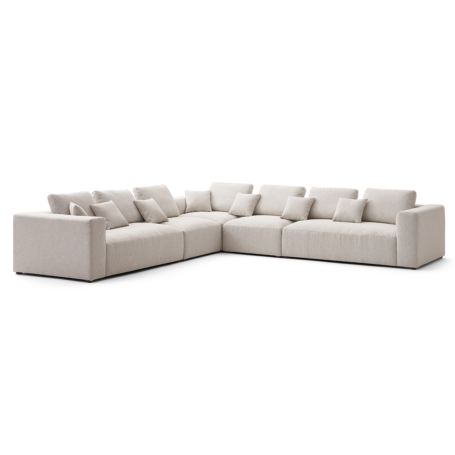 The 5th Closed L Sectional, sectional, Foundry | Valyou Furniture 