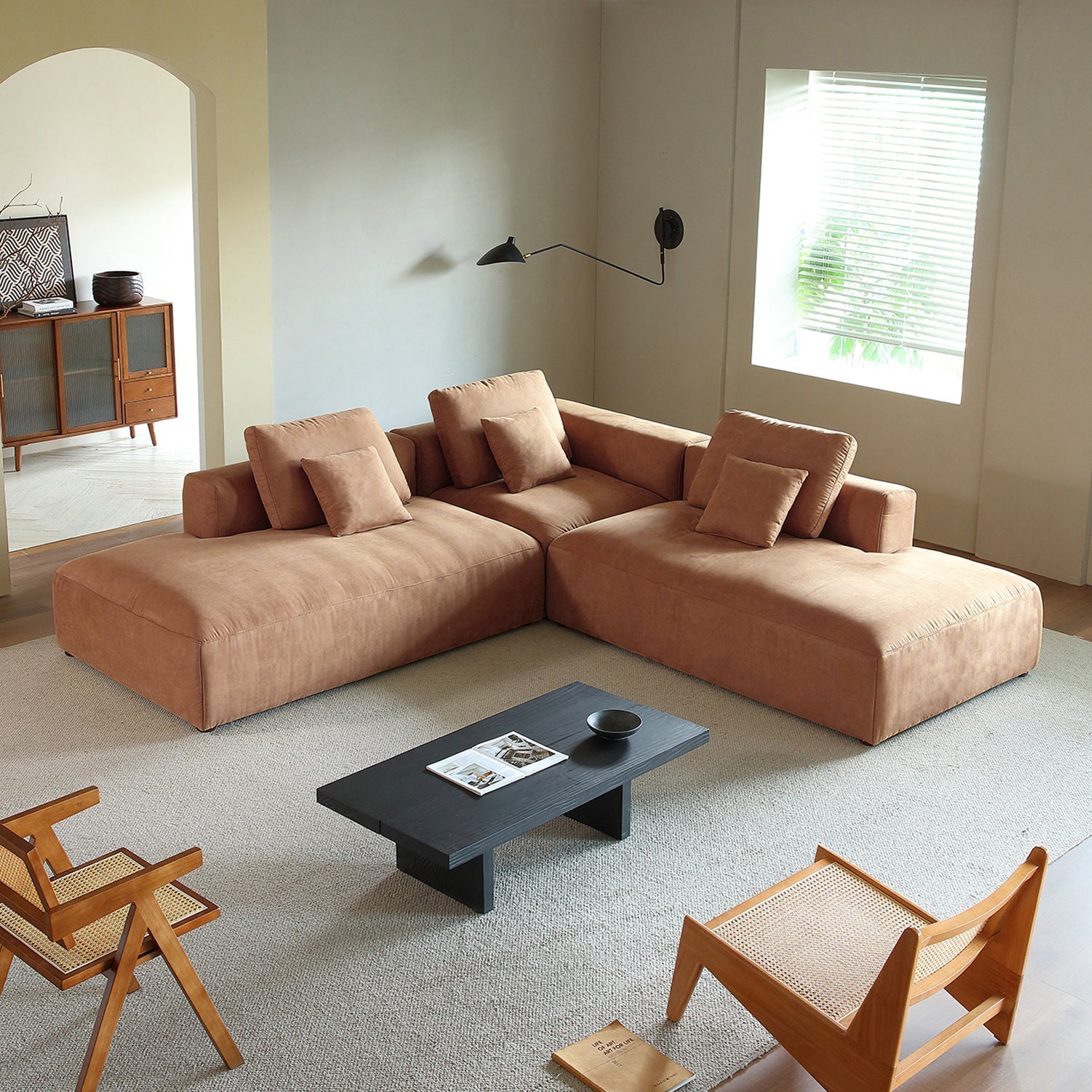 The 5th Open L Sectional, sectional, Foundry | Valyou Furniture 