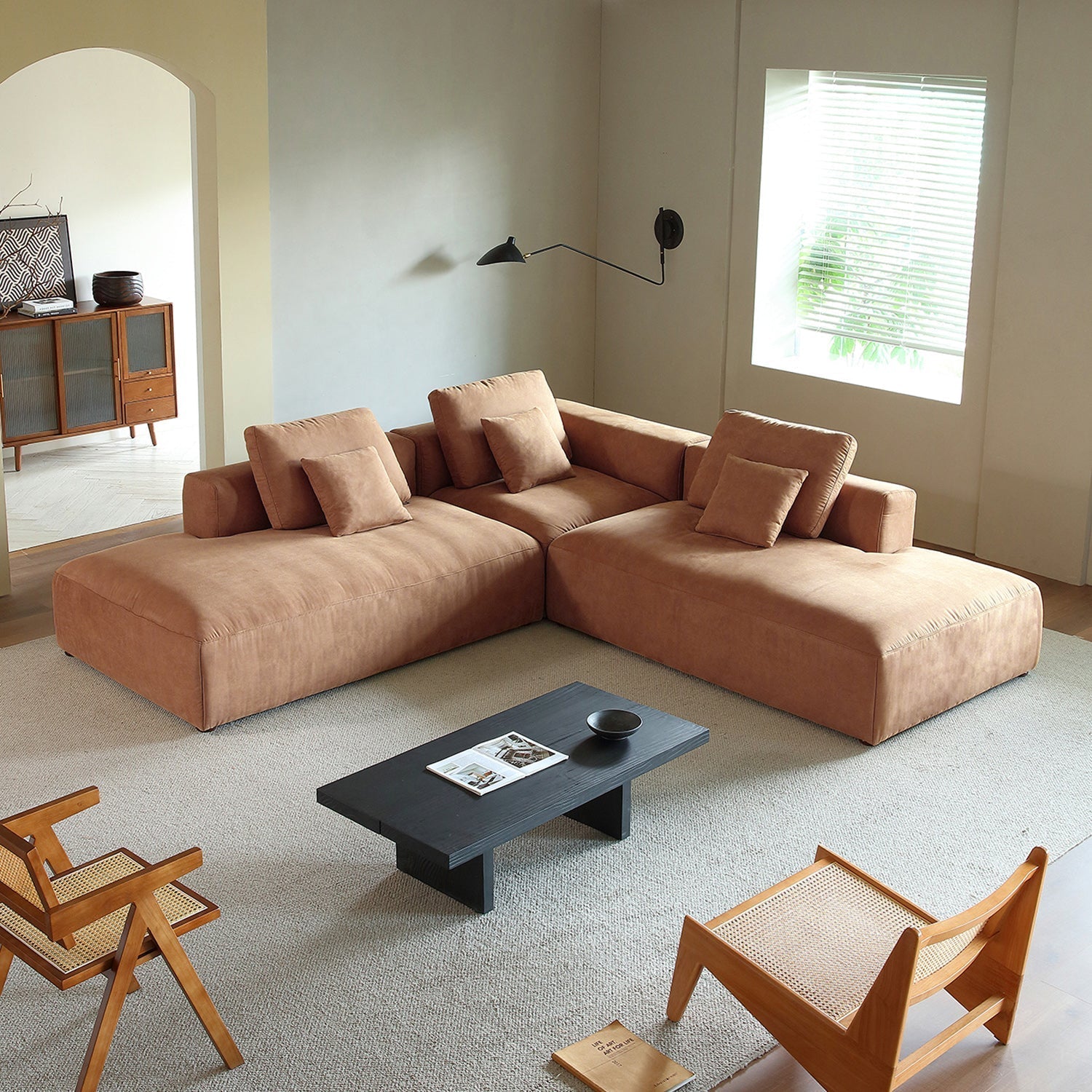 The 5th Open L Sectional, sectional, Foundry | Valyou Furniture
