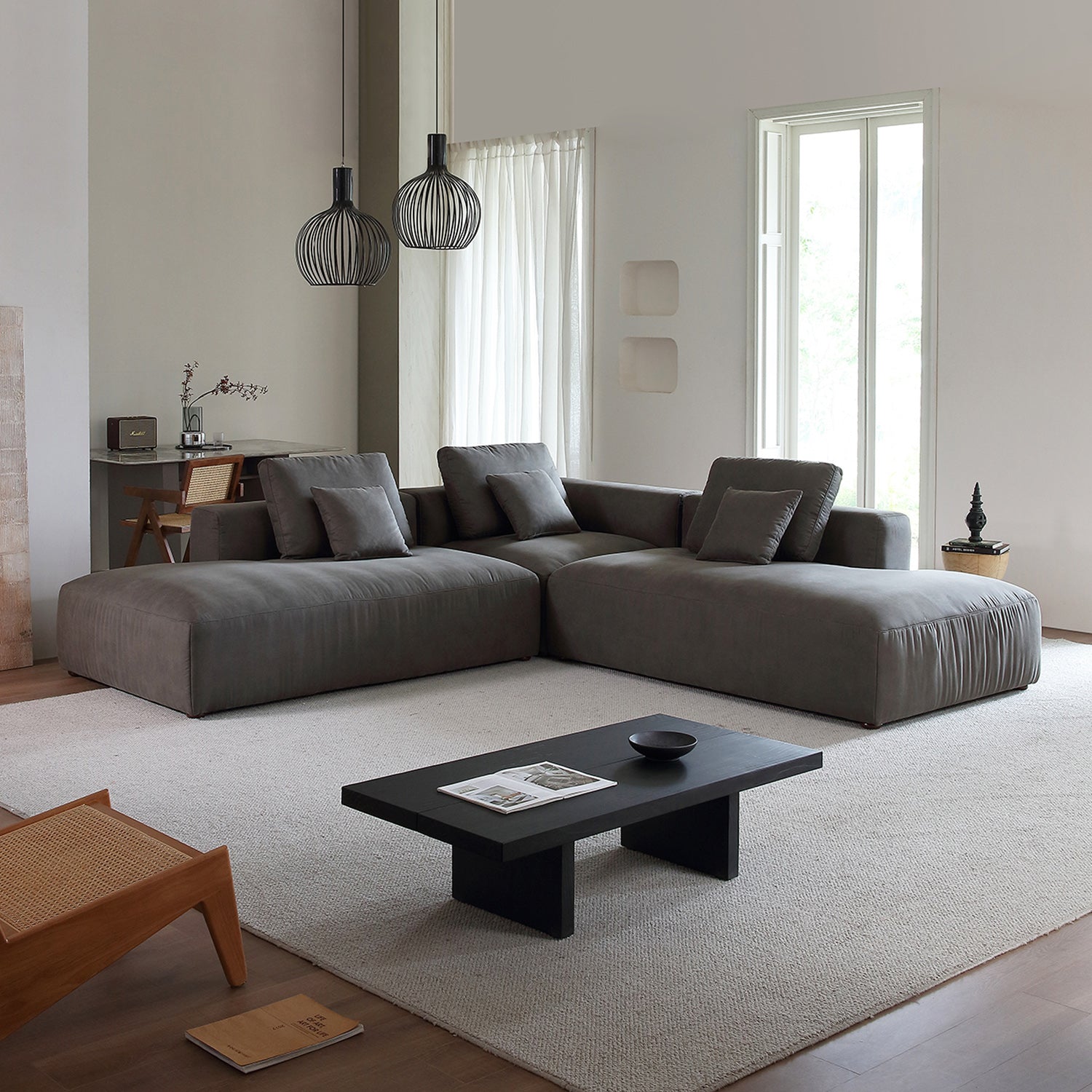 The 5th Open L Sectional, sectional, Foundry | Valyou Furniture 