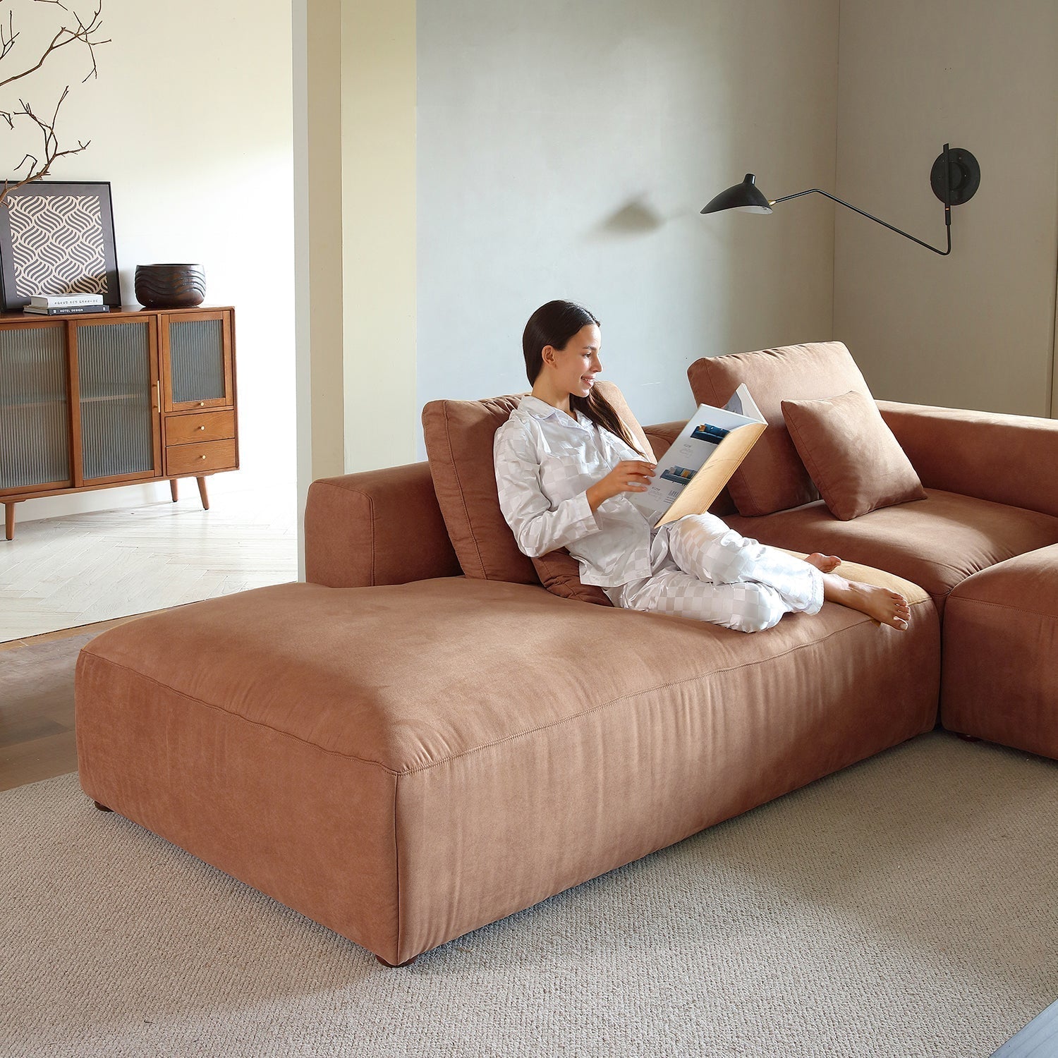 The 5th Open L Sectional, sectional, Foundry | Valyou Furniture