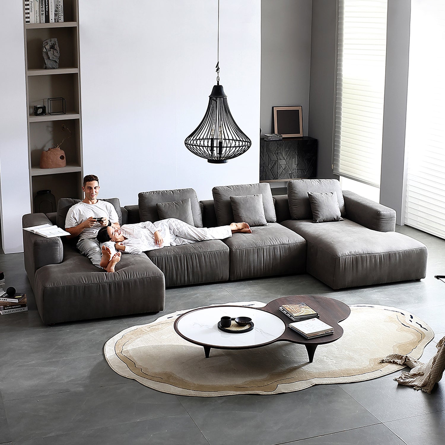 The 5th U Sectional, sectional, Foundry | Valyou Furniture 