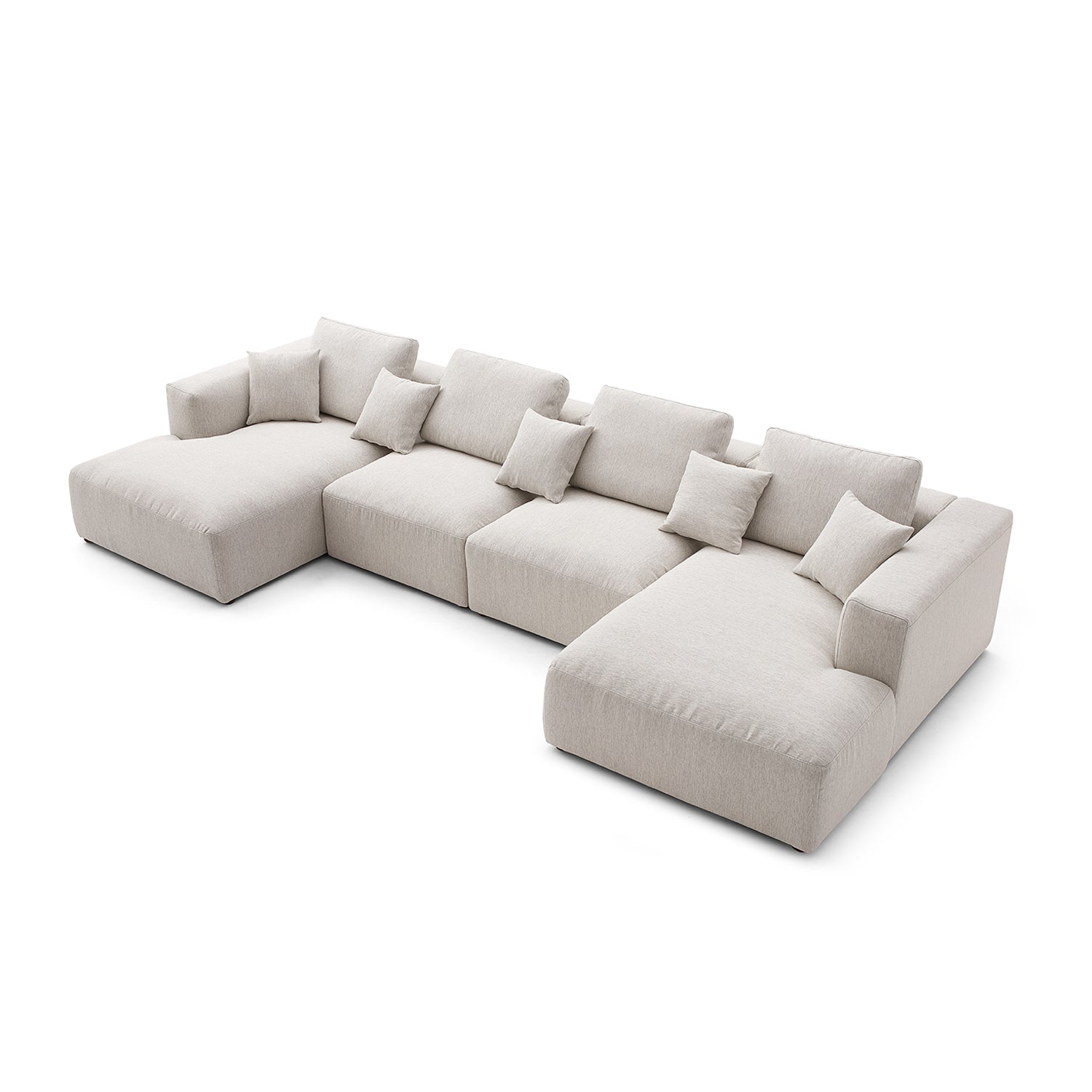 The 5th U Sectional, sectional, Foundry | Valyou Furniture 