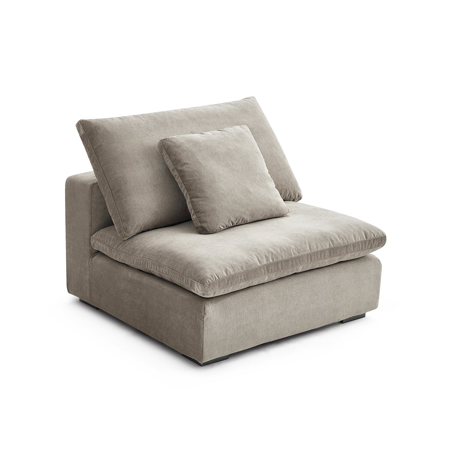Modular - Tivoli Cloud Couch Armless Modular Seat - MC - Mario Capasa
