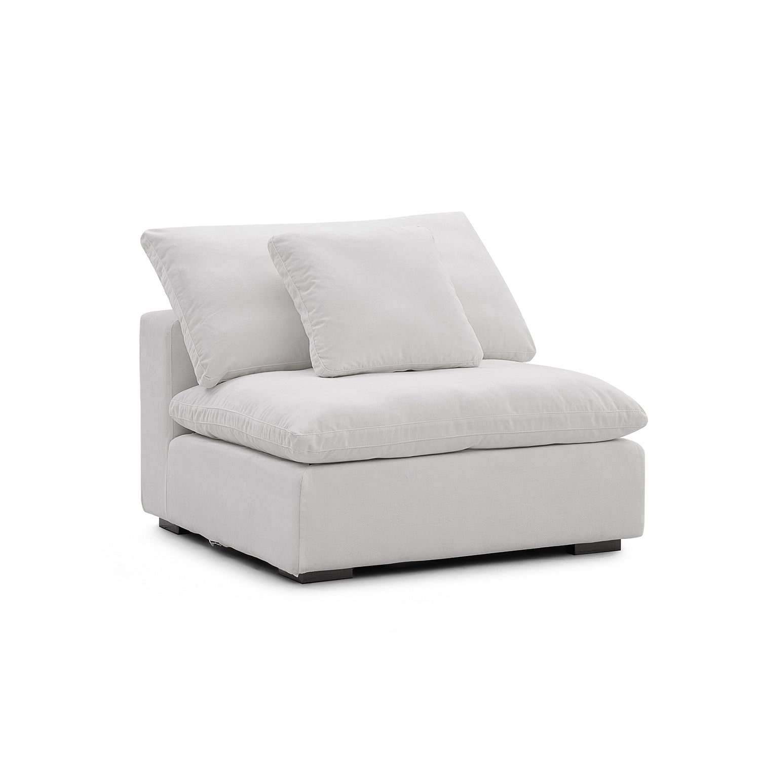 Modular - Tivoli Cloud Couch Armless Modular Seat - MC - Mario Capasa