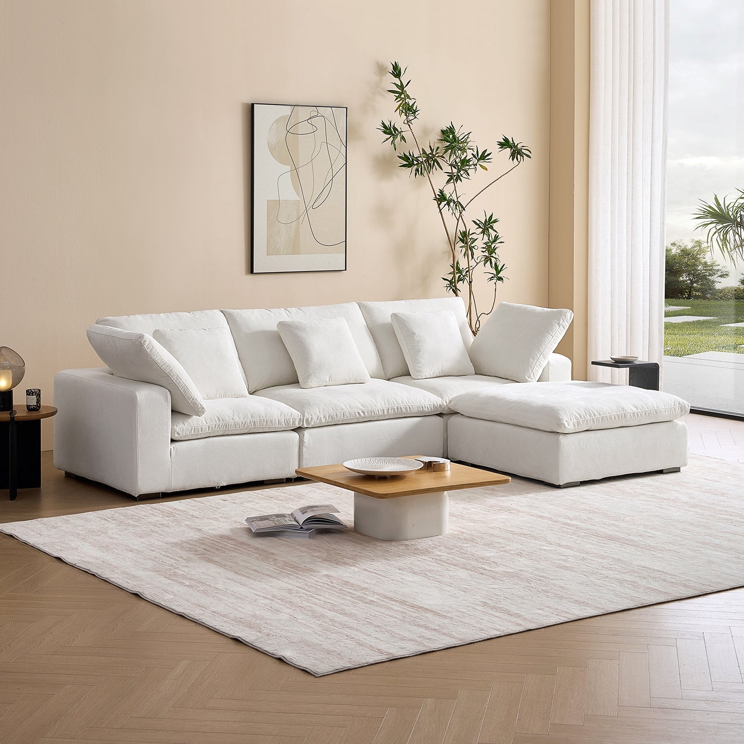 sectional - Hyperfoam Tivoli Cloud Sectional - MC - Mario Capasa