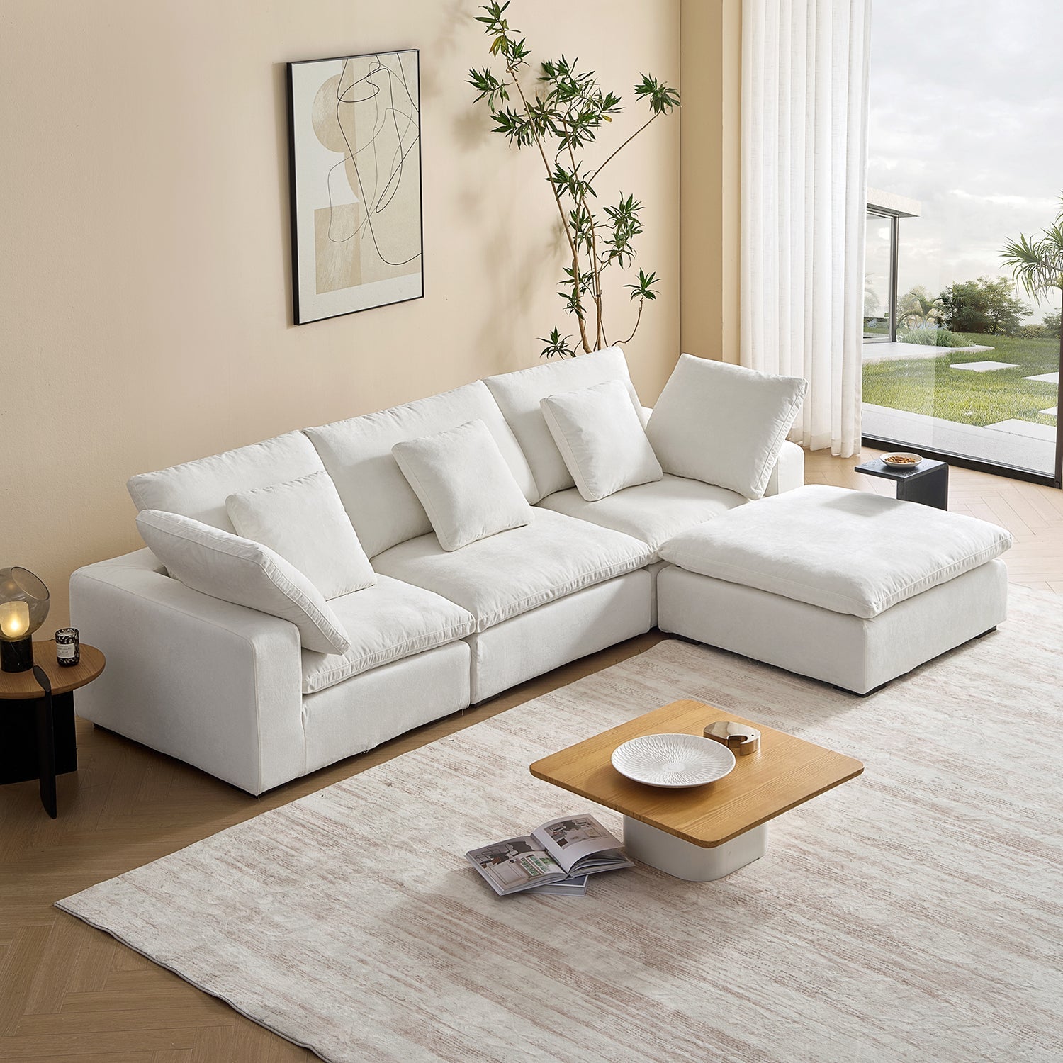 sectional - Hyperfoam Tivoli Cloud Sectional - MC - Mario Capasa