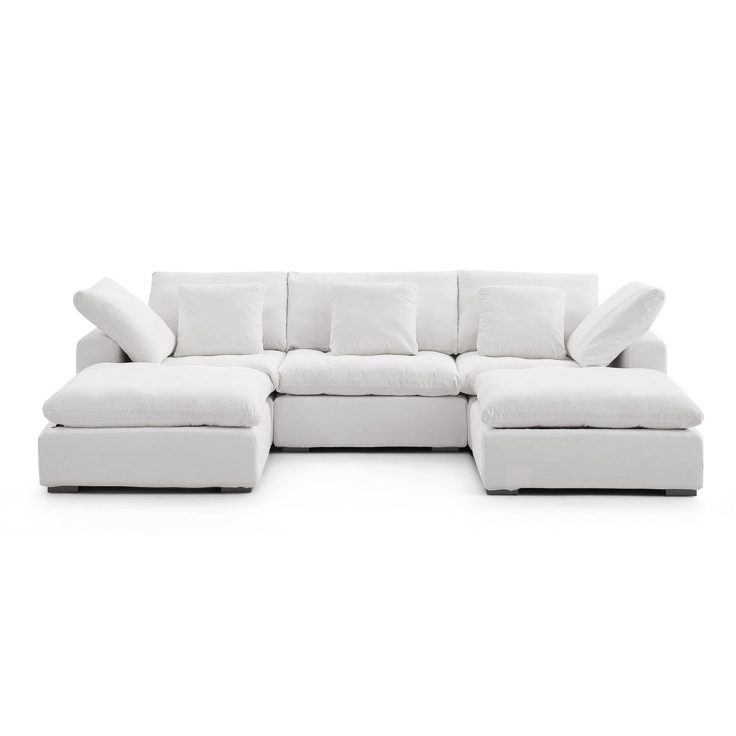 sectional - Hyperfoam Tivoli Cloud U Sectional - MC - Mario Capasa