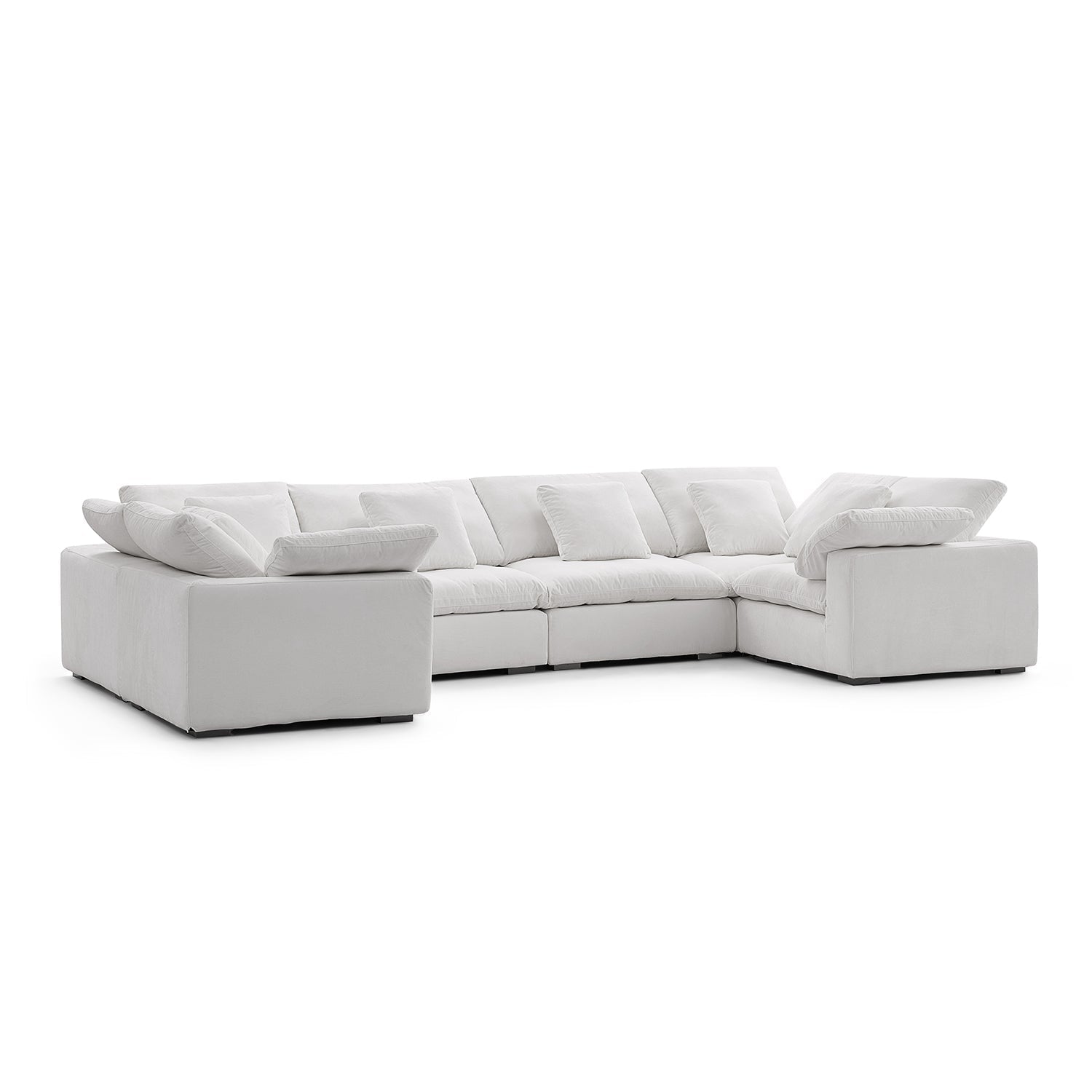 sectional - Hyperfoam Tivoli Cloud U Closed Sectional - MC - Mario Capasa