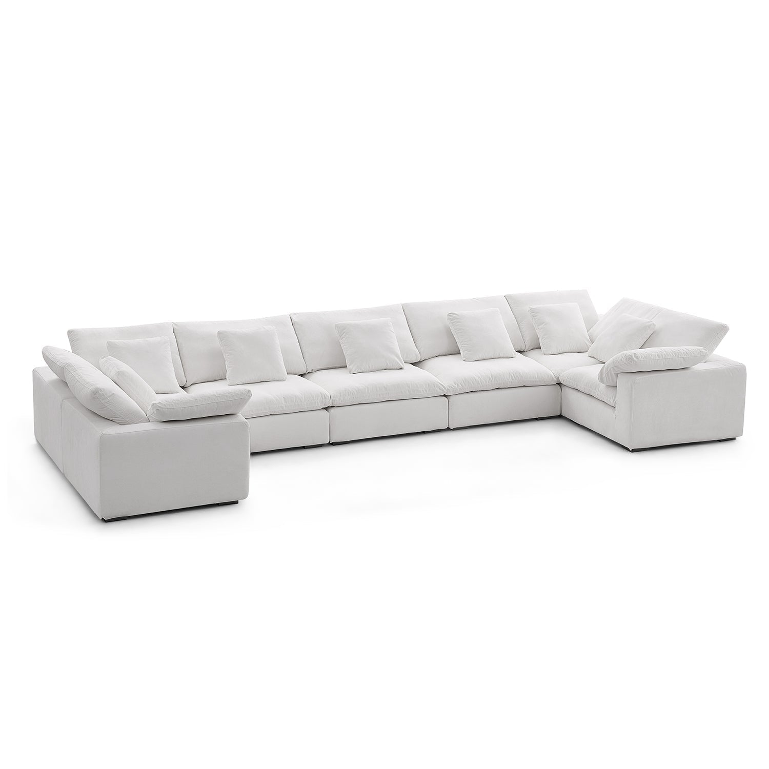sectional - Hyperfoam Tivoli Cloud U Closed Sectional - MC - Mario Capasa
