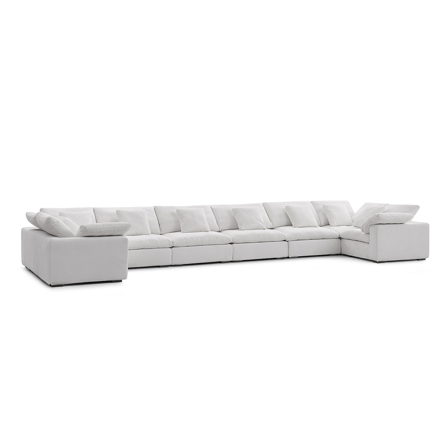 sectional - Hyperfoam Tivoli Cloud U Closed Sectional - MC - Mario Capasa