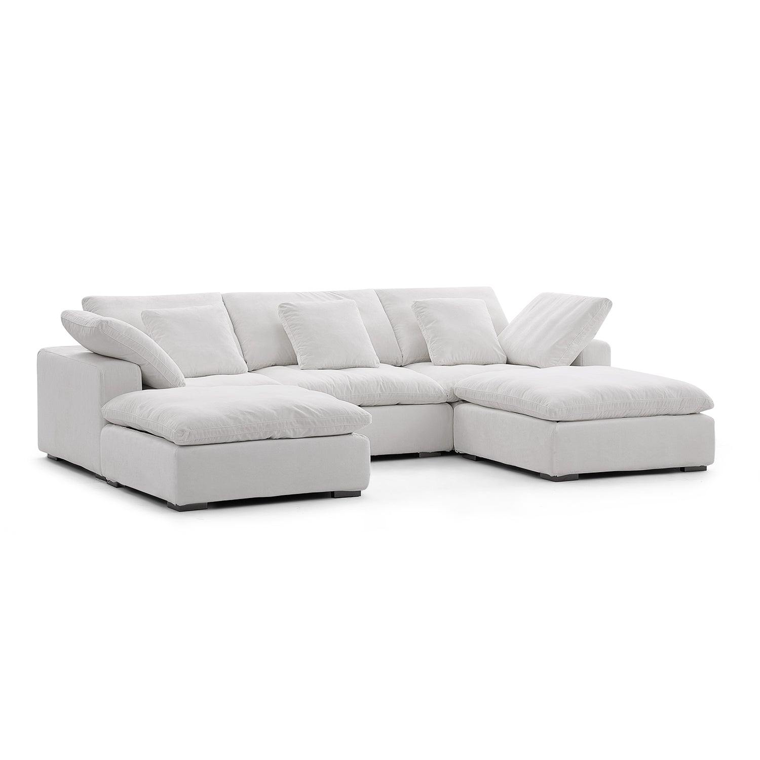 sectional - Hyperfoam Tivoli Cloud U Sectional - MC - Mario Capasa