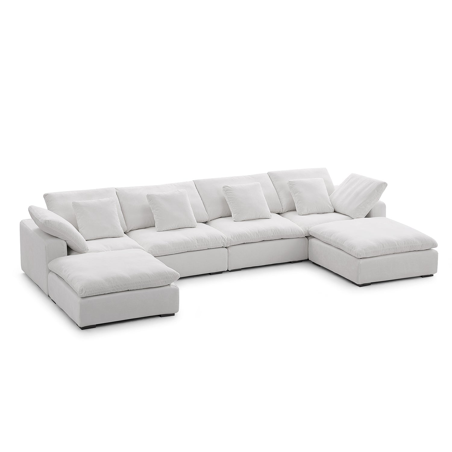 sectional - Hyperfoam Tivoli Cloud U Sectional - MC - Mario Capasa