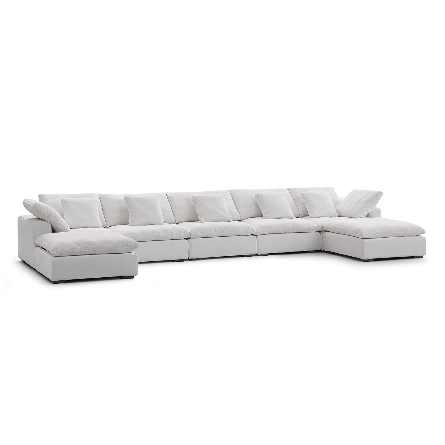 sectional - Hyperfoam Tivoli Cloud U Sectional - MC - Mario Capasa