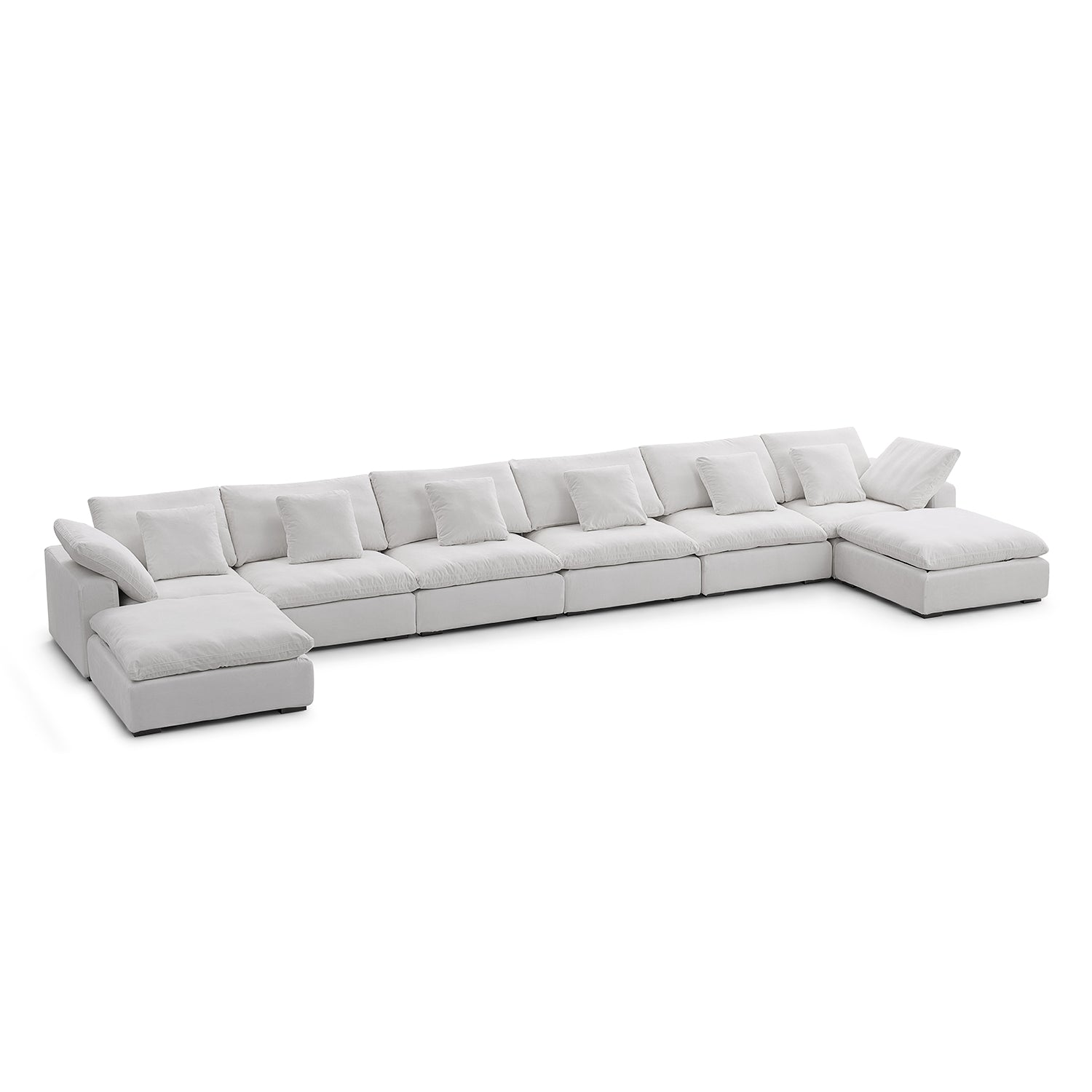 sectional - Hyperfoam Tivoli Cloud U Sectional - MC - Mario Capasa