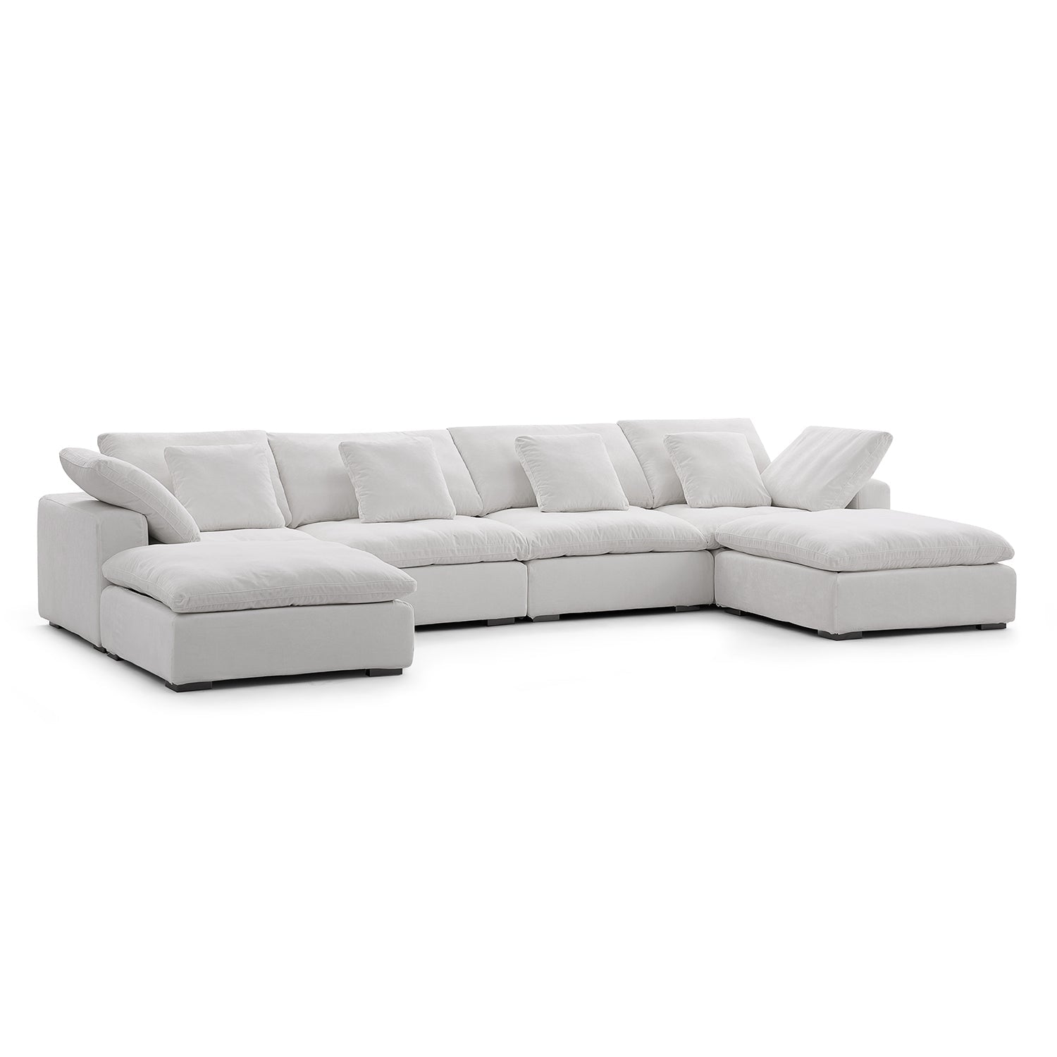 sectional - Hyperfoam Tivoli Cloud U Sectional - MC - Mario Capasa