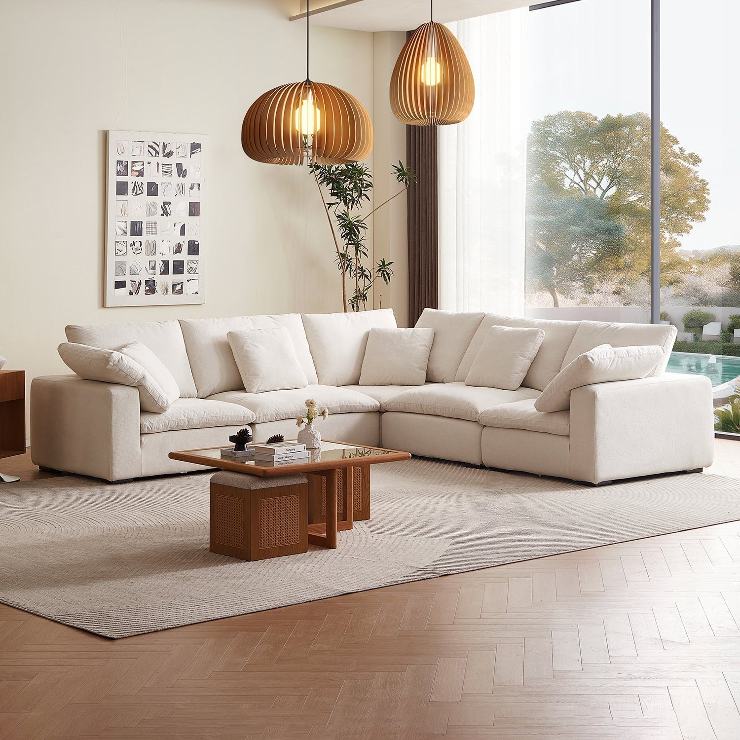sectional - Tivoli Cloud L Sectional - MC - Mario Capasa