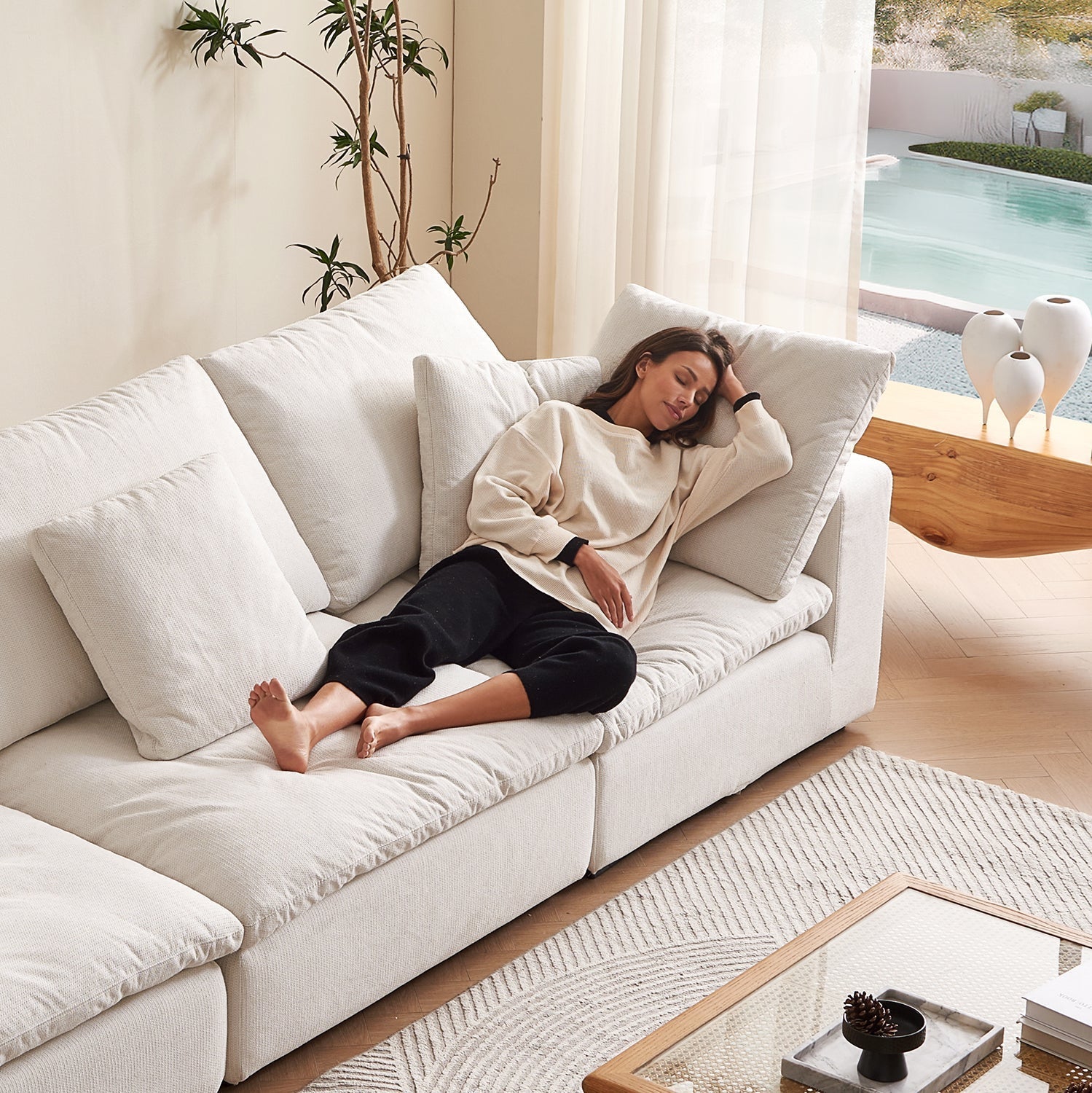 Sofa - Tivoli Cloud Sofa - MC - Mario Capasa