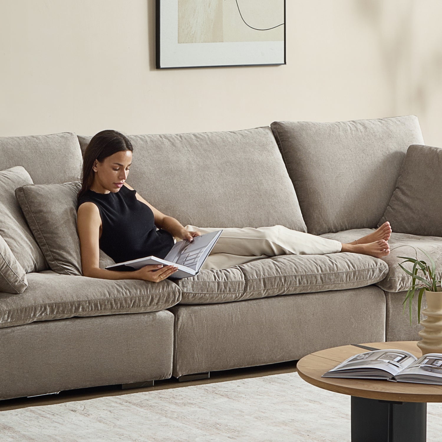 Sofa - Tivoli Cloud Sofa - MC - Mario Capasa