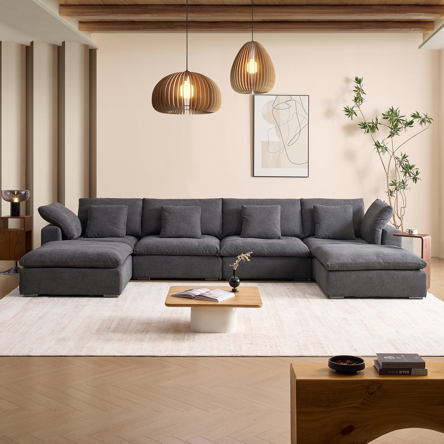 sectional - Tivoli Cloud U Sectional - MC - Mario Capasa