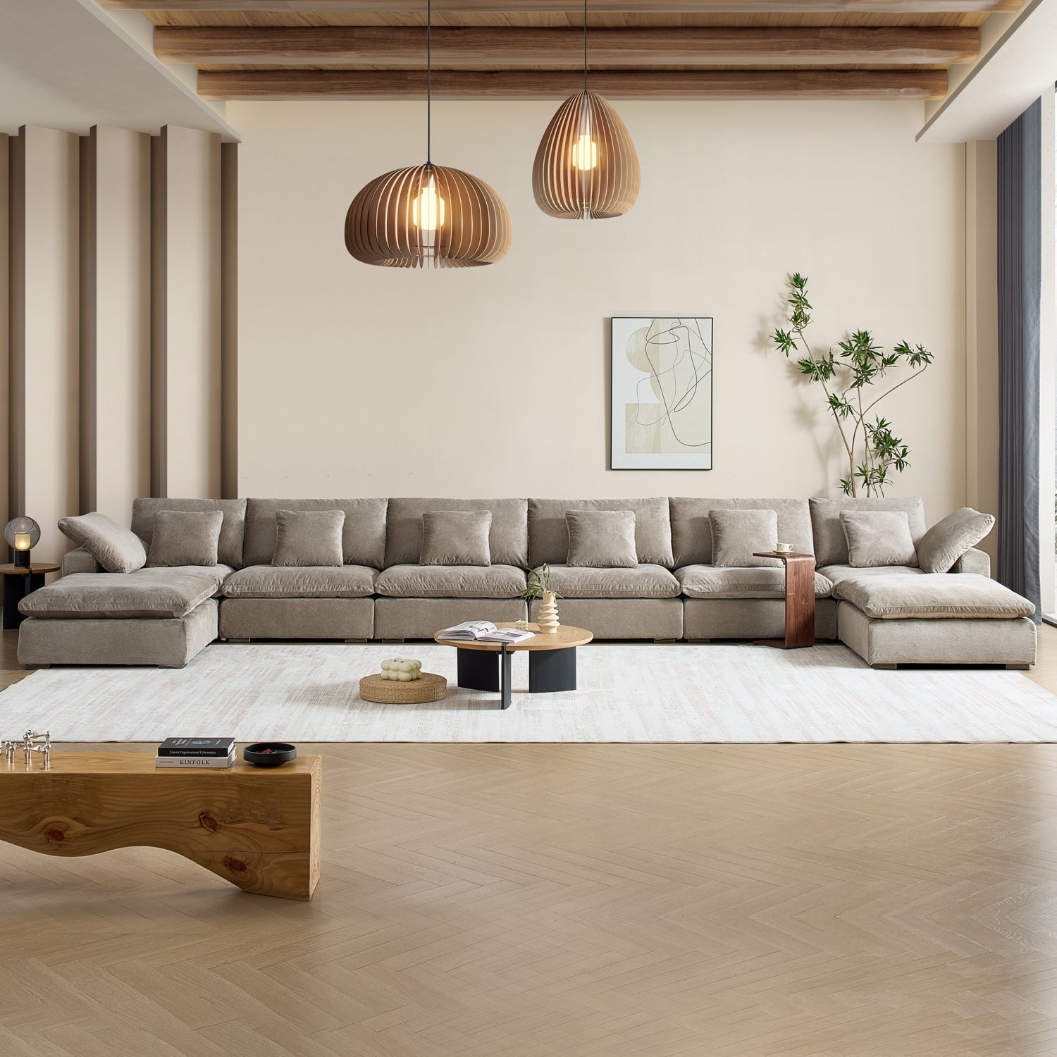 sectional - Tivoli Cloud U Sectional - MC - Mario Capasa