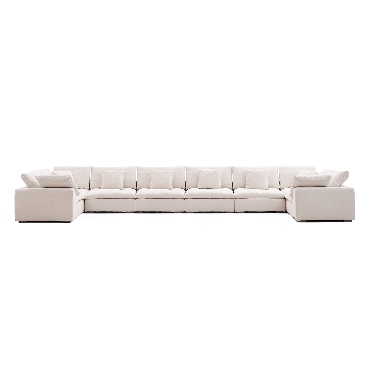 sectional - Tivoli Cloud U Closed Sectional - MC - Mario Capasa