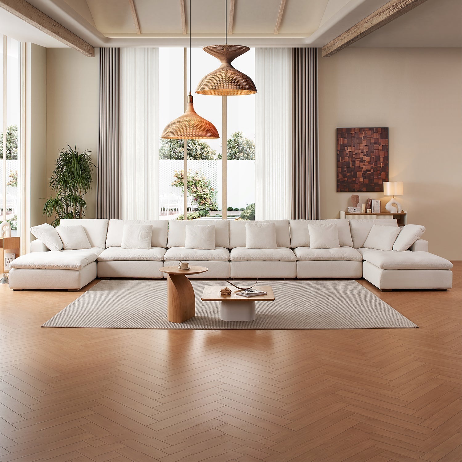 sectional - Tivoli Cloud U Sectional - MC - Mario Capasa