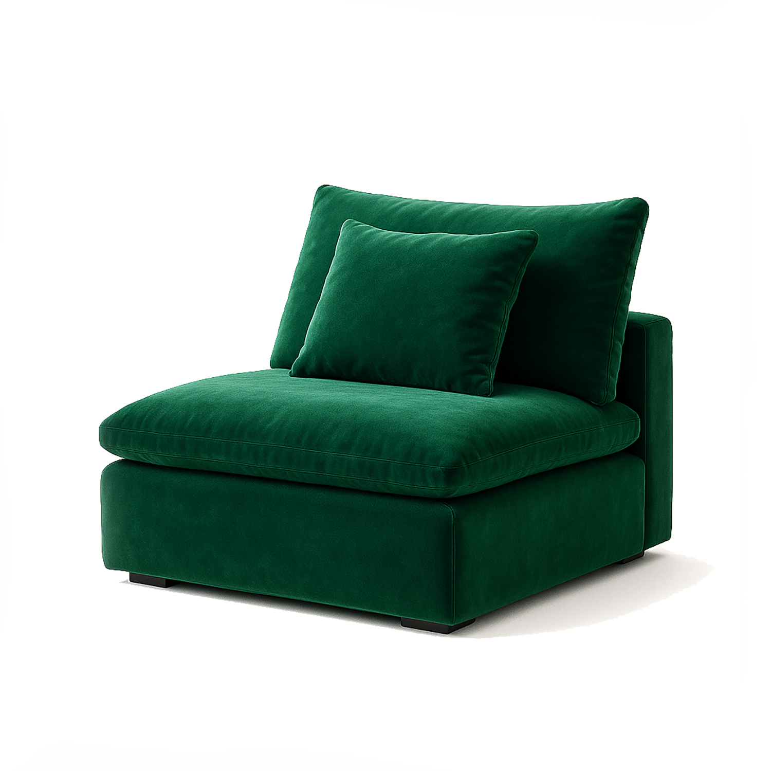 Tivoli Cloud Couch Armless Modular Seat